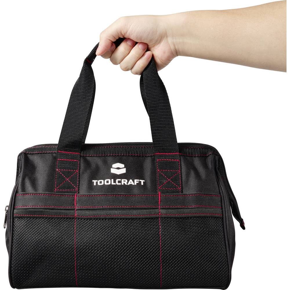 TOOLCRAFT Werkzeugkoffer Werkzeugtasche mit großer Öffnung TO-9073200 – Bild 5 von 5