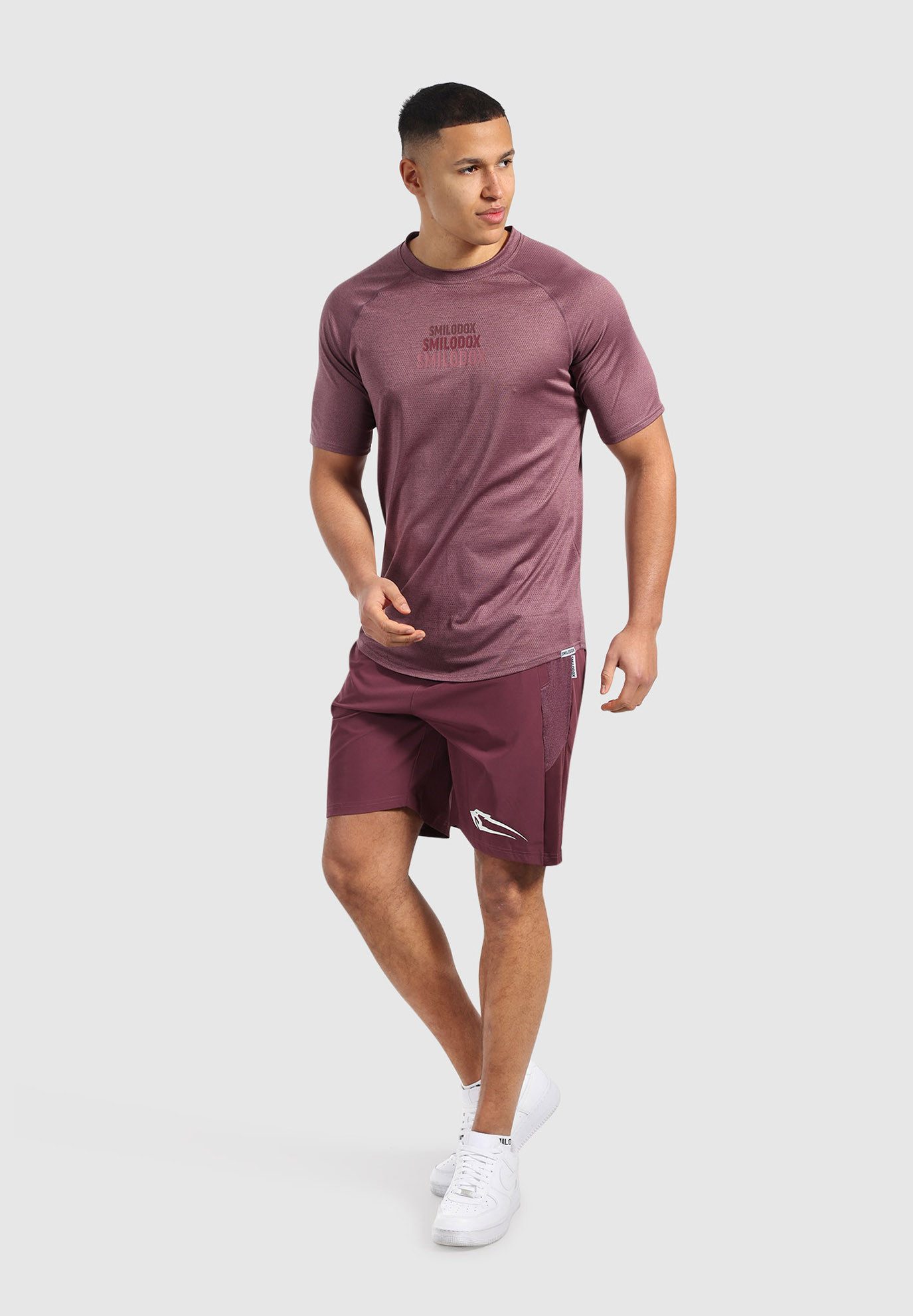 Smilodox T-Shirt Powerfit Triple, Atmungsaktives Kurzarmshirt, günstig online kaufen