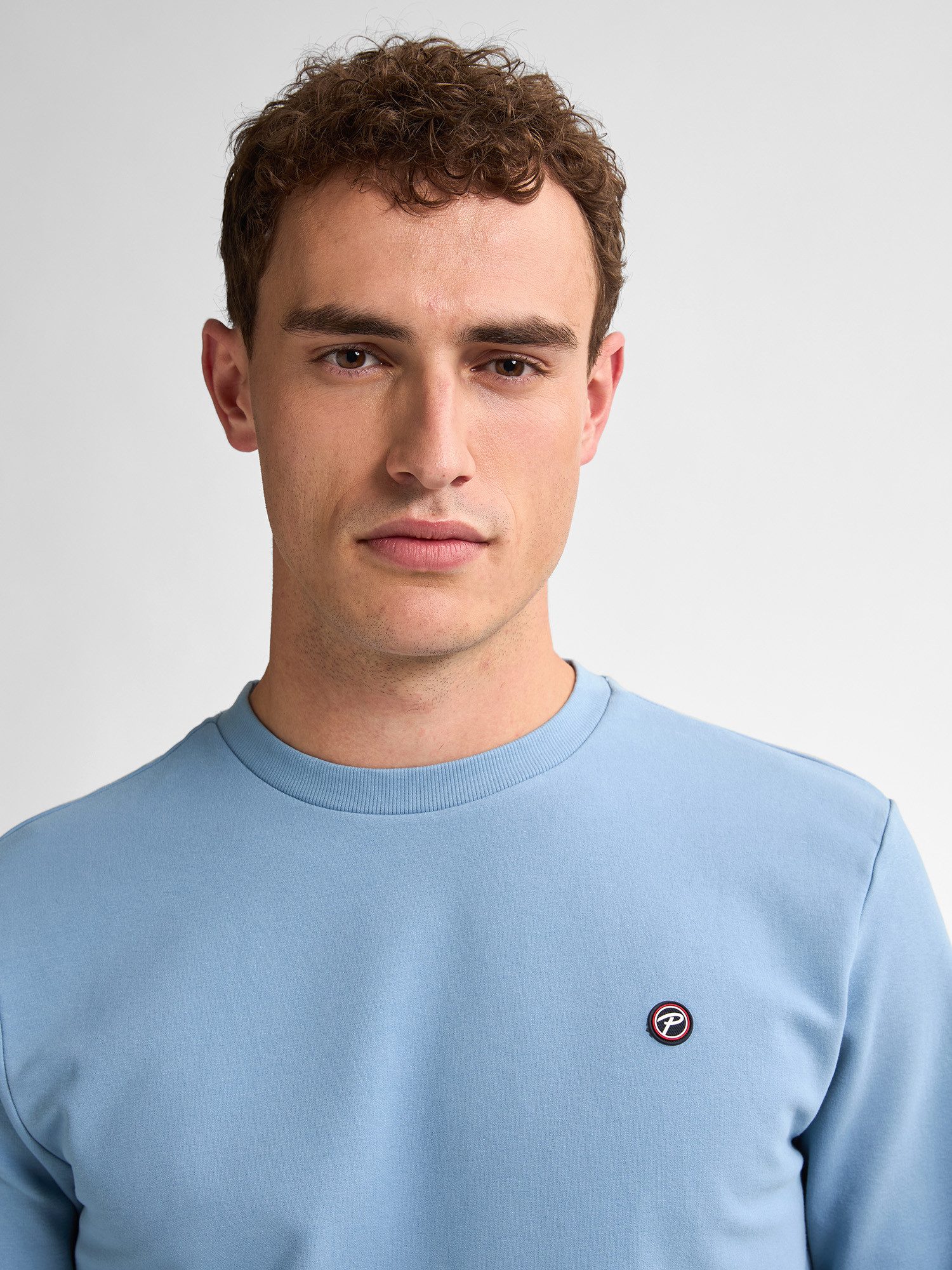 Petrol Industries Sweatshirt mit Logo Stickerei