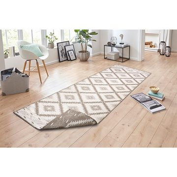 Teppich In- & Outdoor Wendeteppich Malibu Beige Creme, NORTHRUGS, rechteckig, Höhe: 5 mm