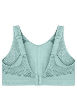 GLAMORISE Sport-BH Atmungsaktiver Mesh-Sport-BH