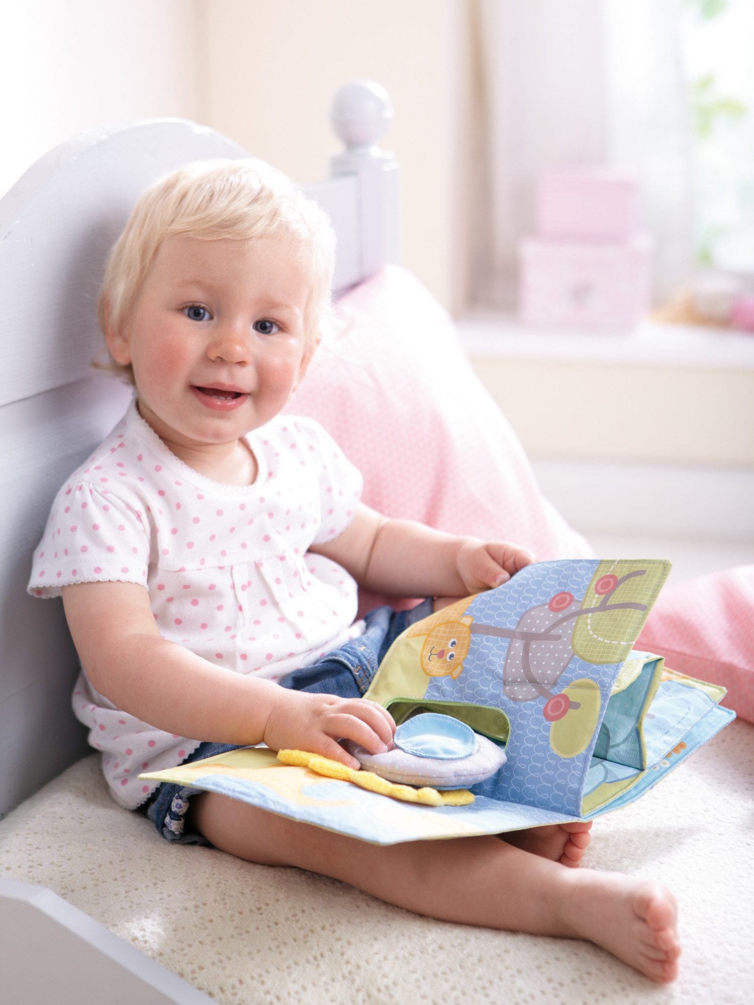 Haba Stoffbuch Stoffbuch Elefant Egon, unisex neutral günstig online kaufen