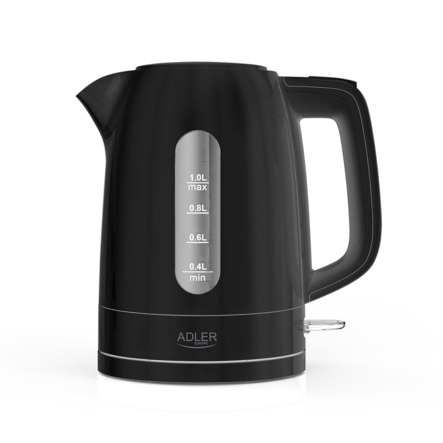 Adler Wasserkocher AD 1380 Wasserkocher mit STRIX-Sicherheitssystem - 1 L, 2200 W, 1 l, 2200 W