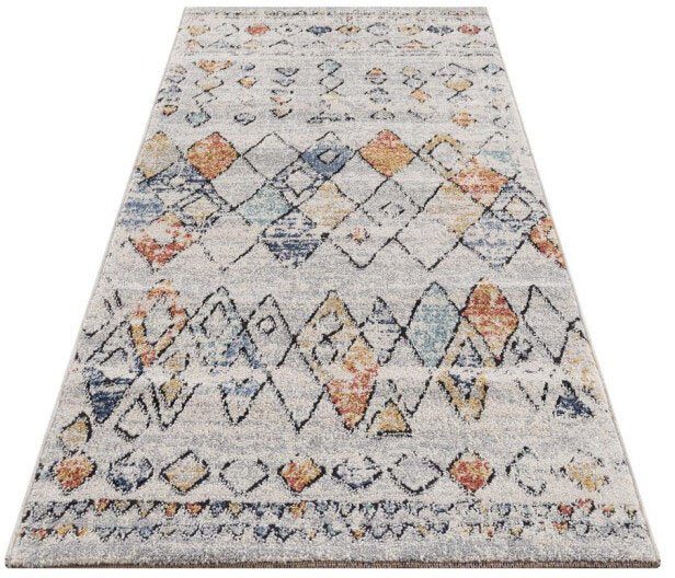 Carpet ideal Flur Boho-Optik, 9 mm, für Multicolor, 2555, Weich, & Höhe: Diele Kurzflor, rechteckig, City, Läufer Mista