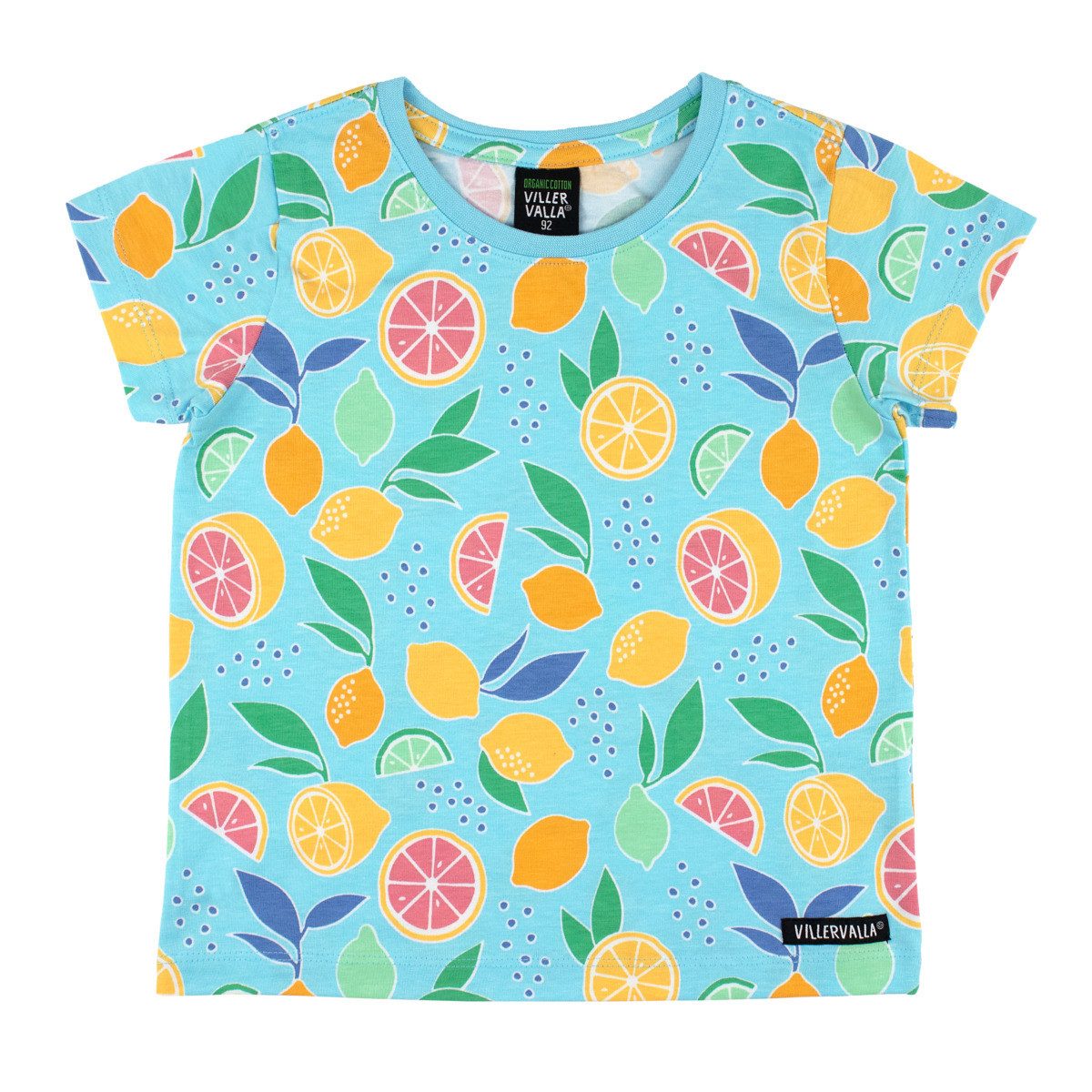 Villervalla T-Shirt 0143MNA Unisex Kinder (1-tlg) Shirt, Oberteil, Leibchen, Funktionsshirt, Shortsleeve Shirt