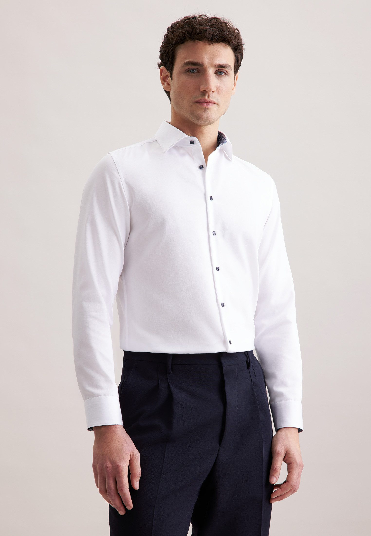 Businesshemd Schwarze Rose