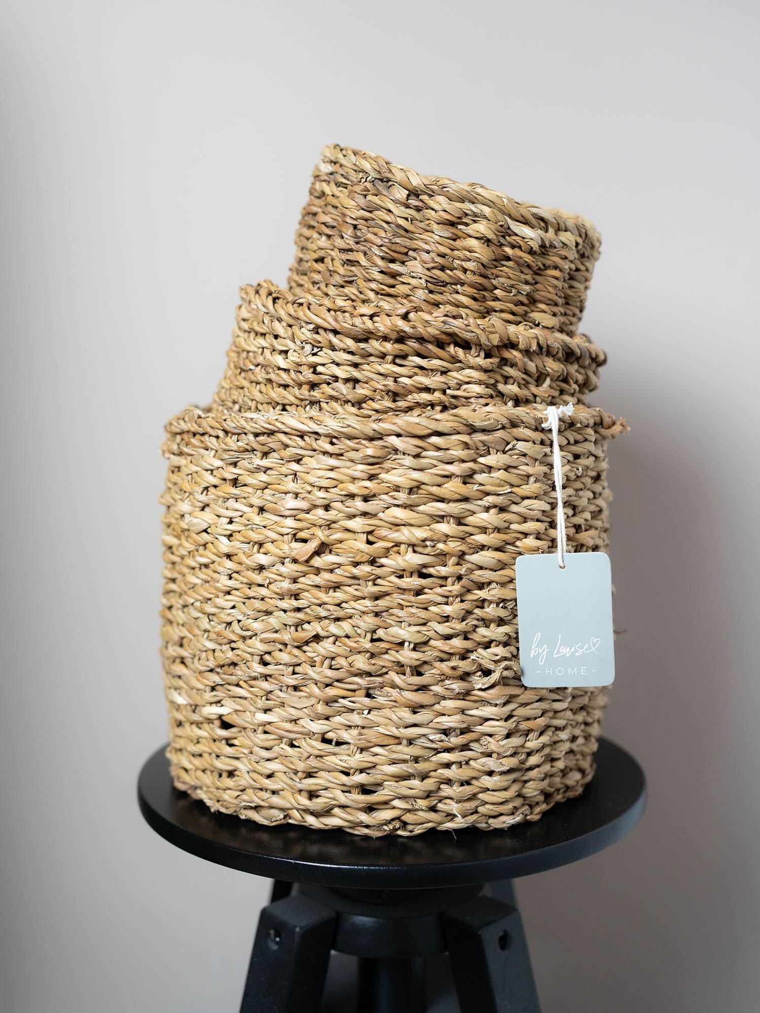 By Louise Dekokorb Set rund (3 St), Deko Rattan Körbchen. € 27,95, (€ 9,32 pro 1 Stk).