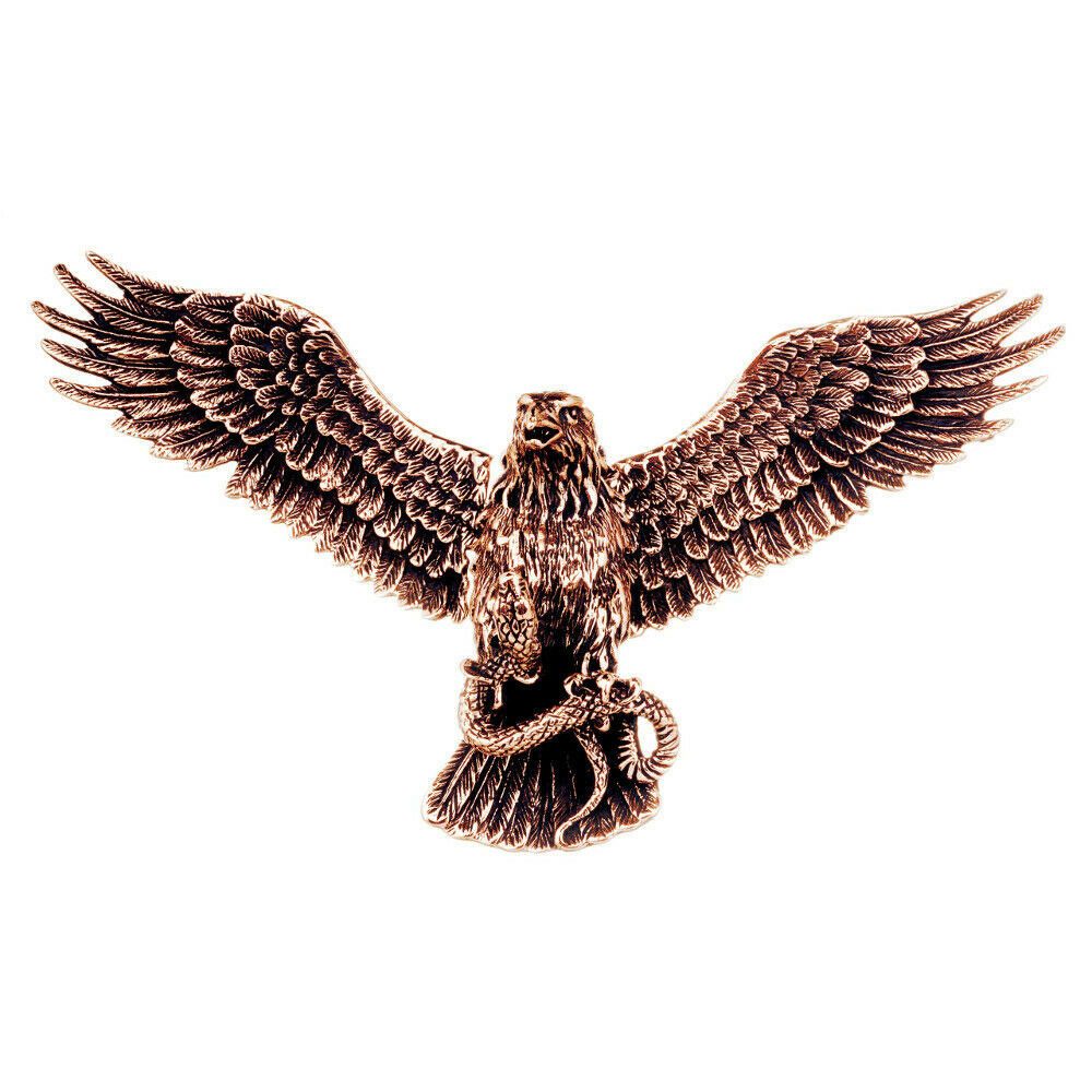 Kettenanhänger Bronzeanhänger Adler beweglich Schmuck - Vögel - 82x110mm