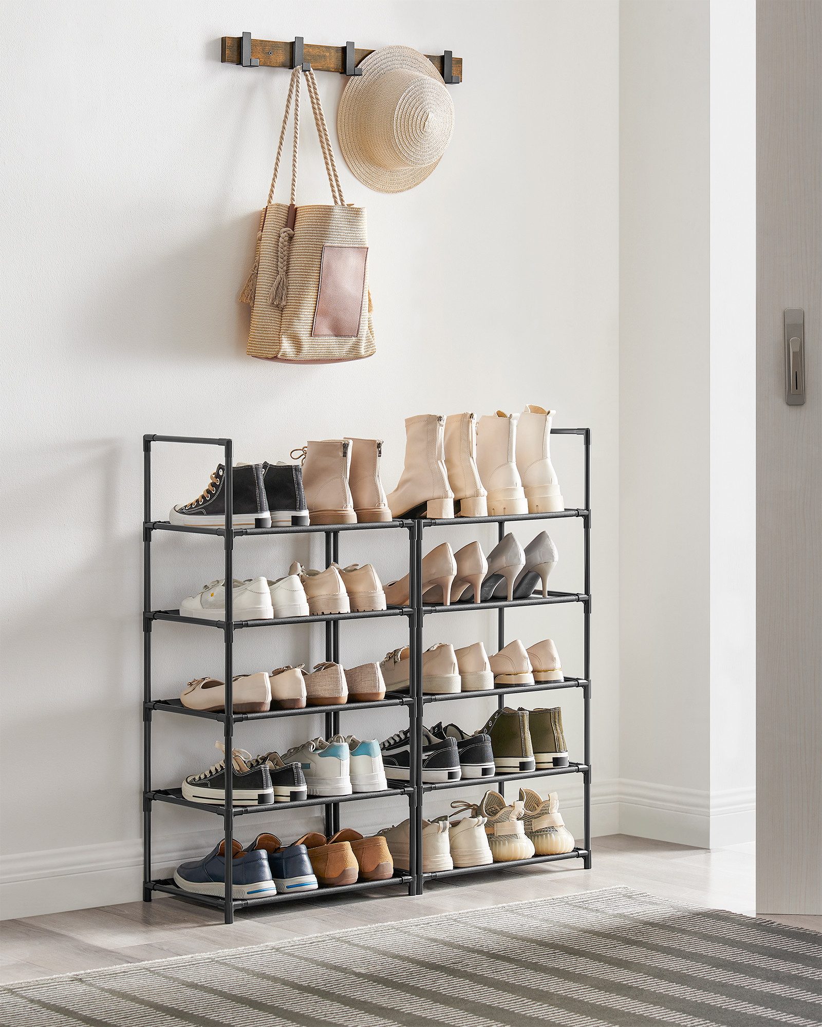 SONGMICS Schuhregal Schuhschrank, für 20 Paar günstig online kaufen
