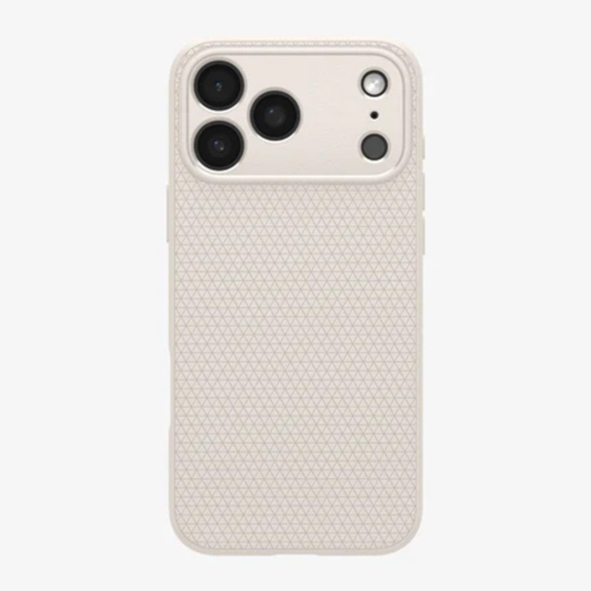 Spigen Backcover Spigen Liquid Air™ Backcover Apple iPhone 17 Pro - Natural Titanium