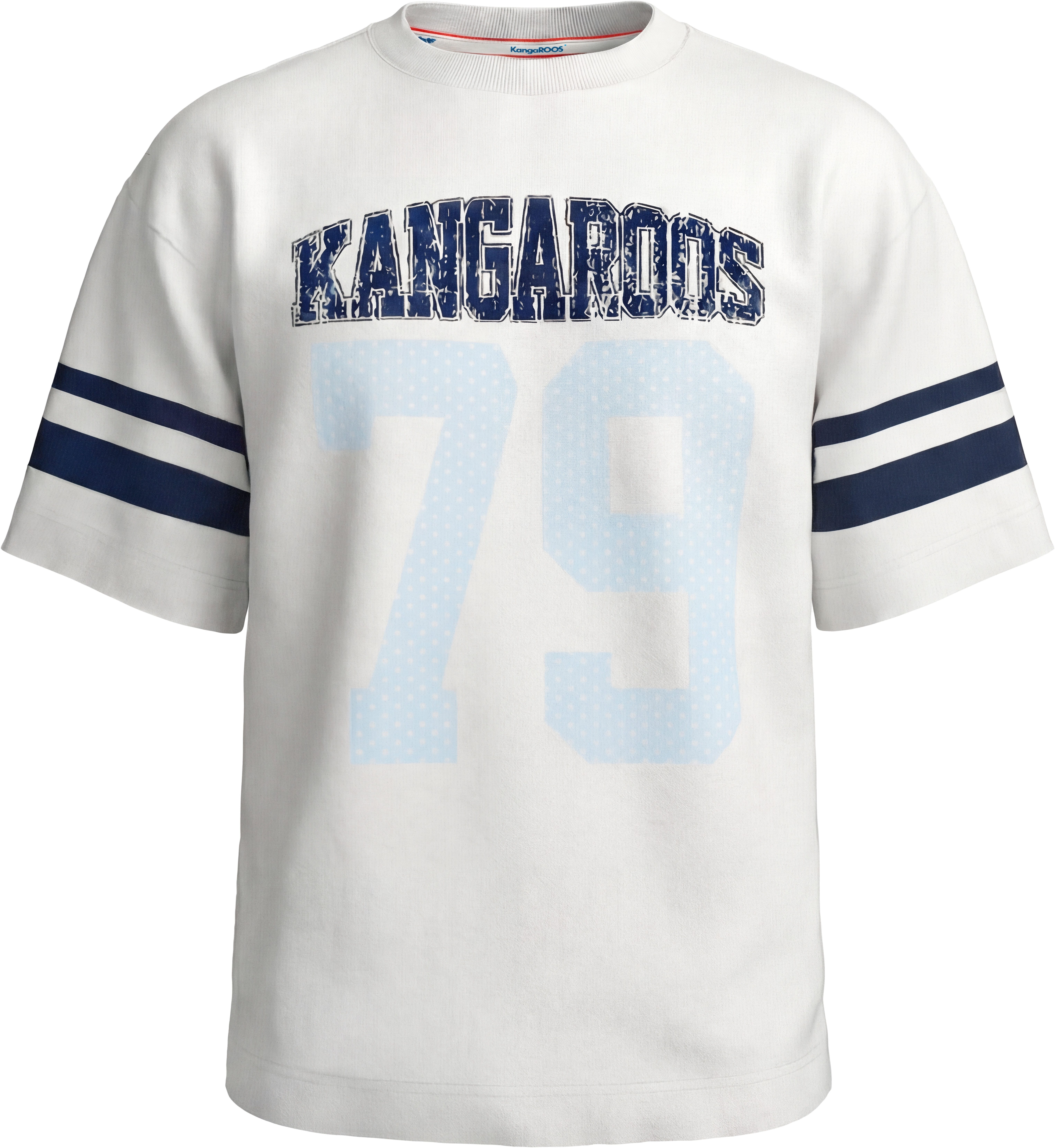 T-Shirt Kangaroos Shirt im sportivem Look