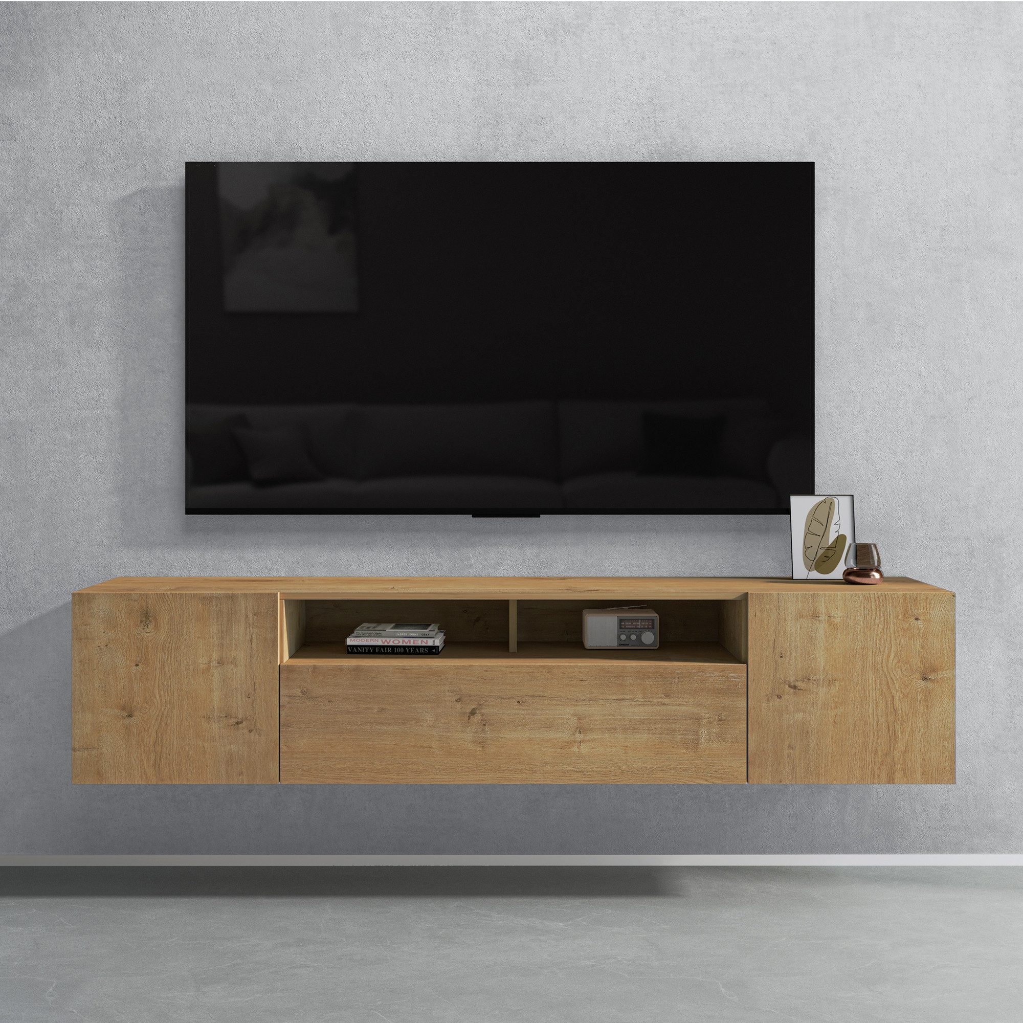 doporro Lowboard TV-Schrank Fernsehschrank Hängend oder günstig online kaufen