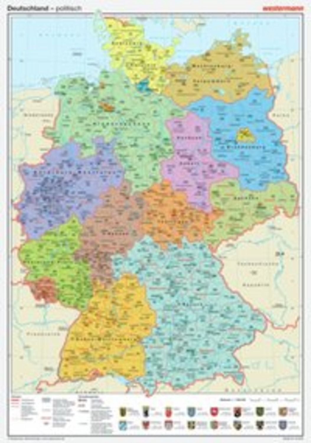 Posterkarten Geographie / diverse