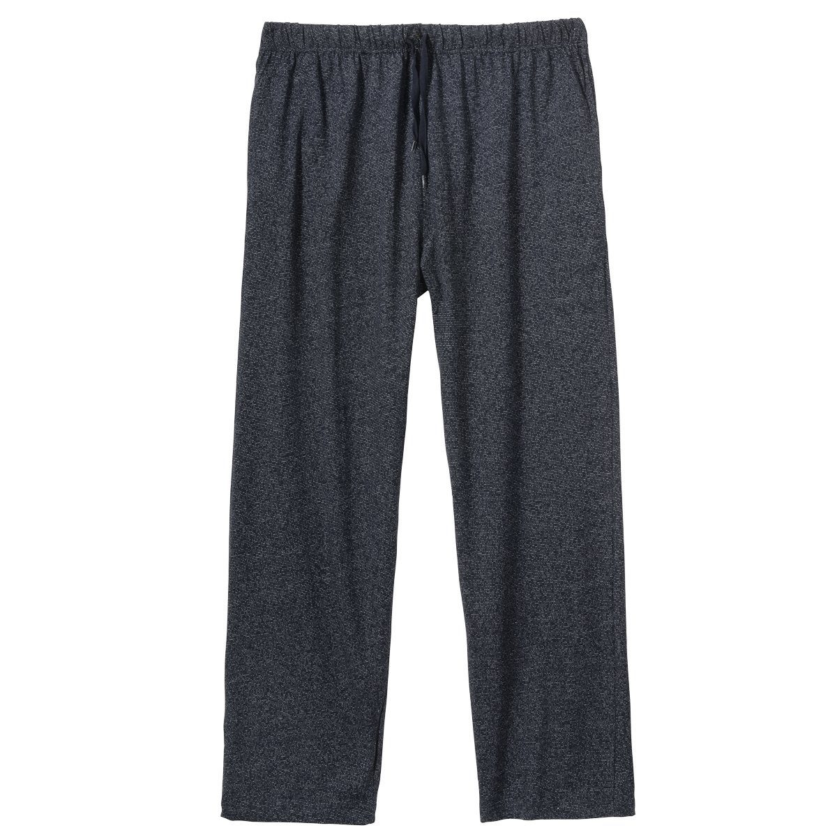 ADAMO Homewearhose Adamo leichte Homewear-Hose blau melange Übergröße