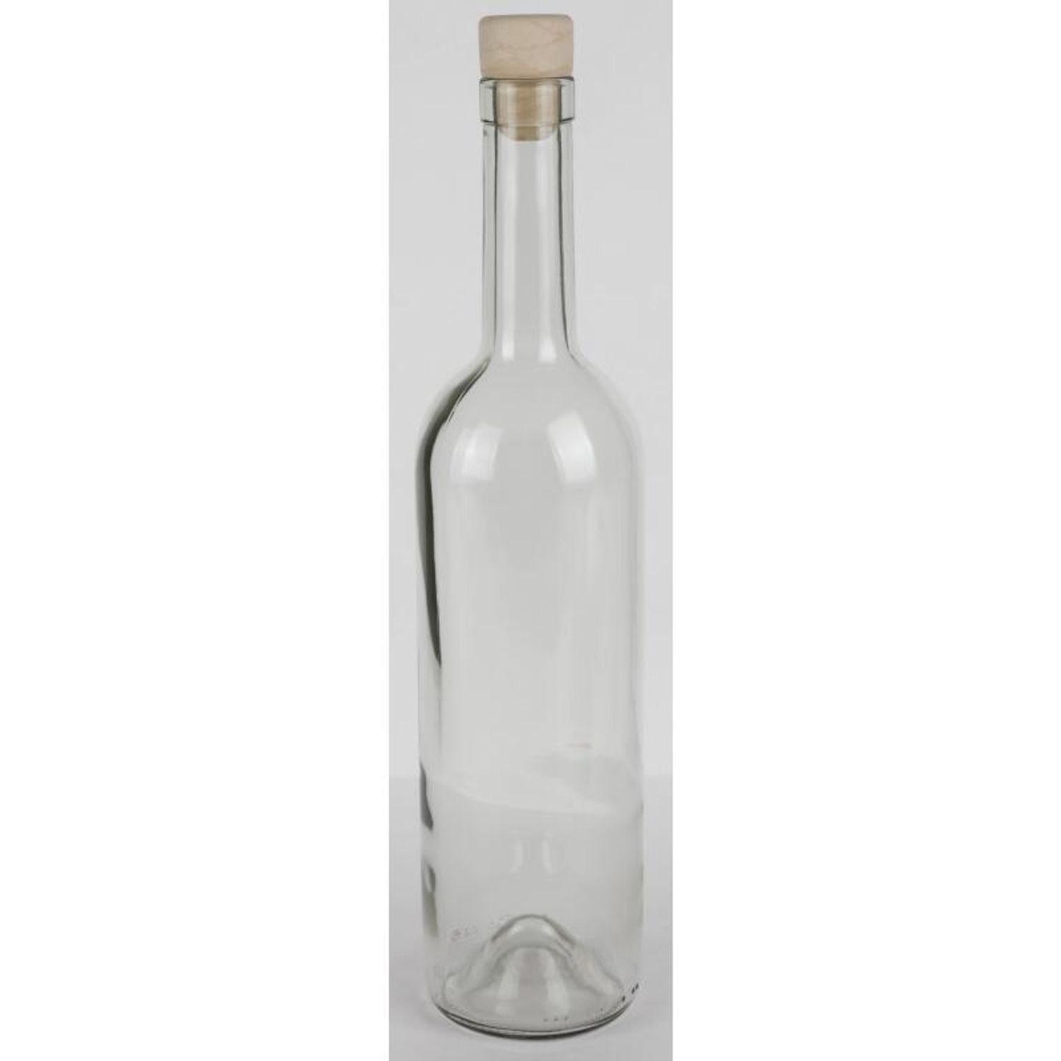 Omega Spolka Jawna Trinkflasche Korkenverschluss Wasser 0,75L 15x Trinken Küc Saft Glasflasche Etikett