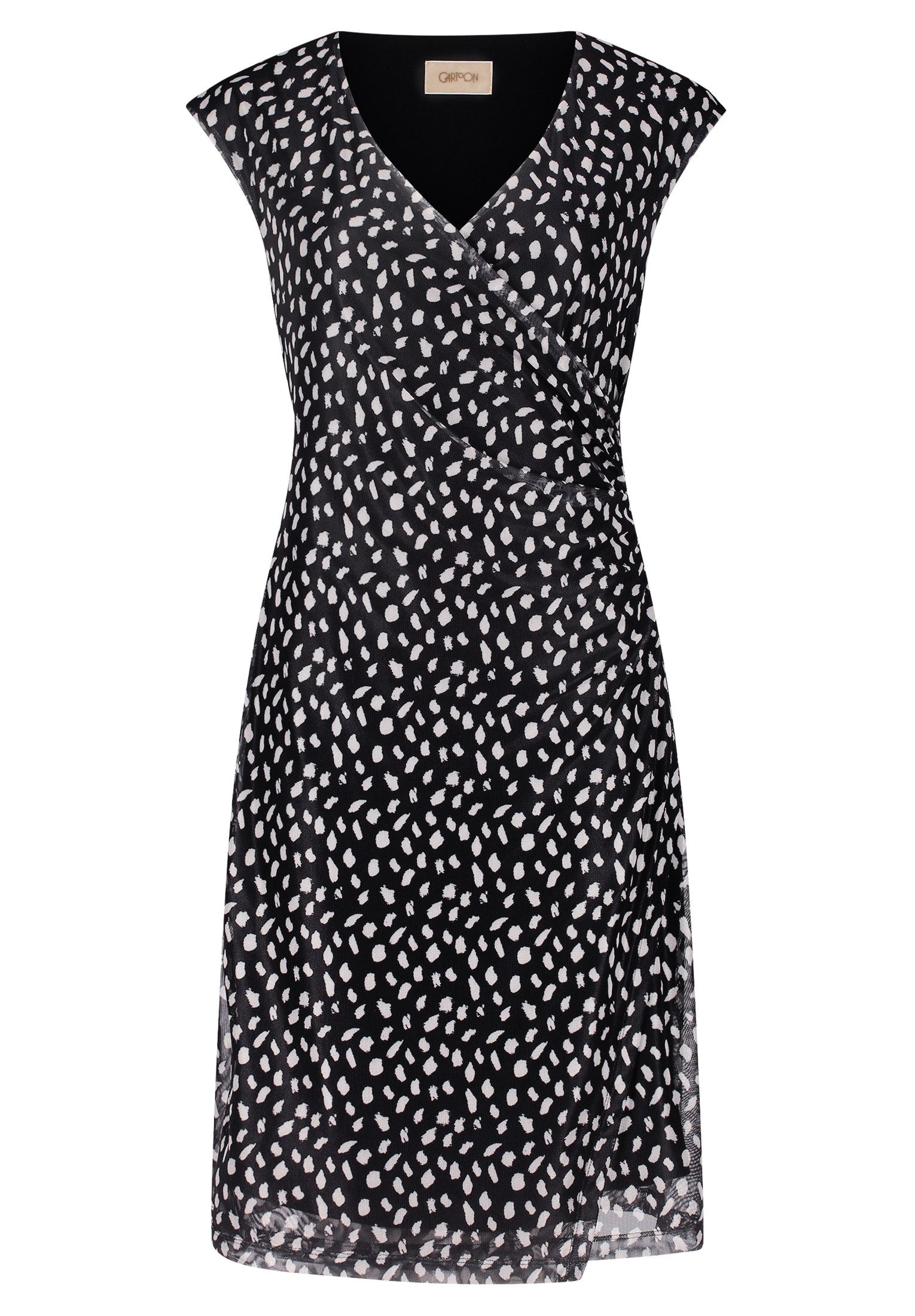Cartoon Druckkleid Cartoon Casual-Kleid ohne Arm günstig online kaufen