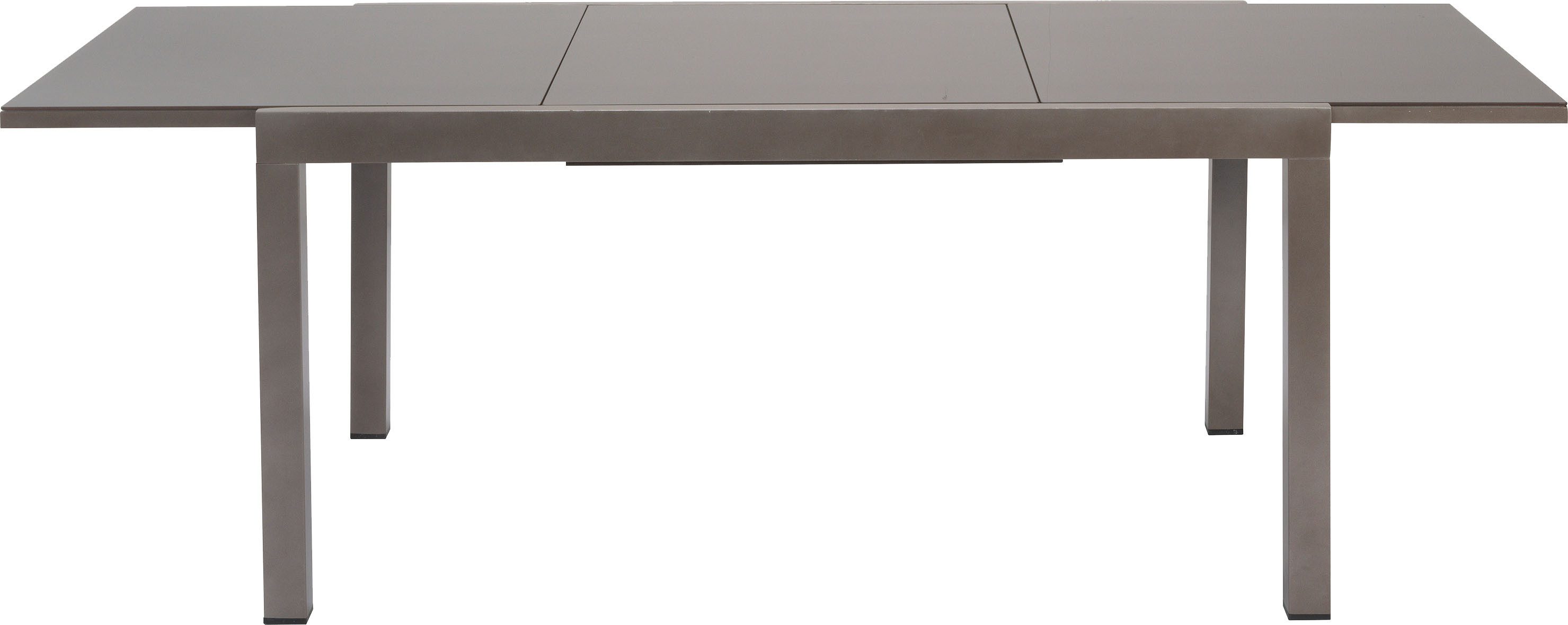 MERXX Gartentisch Semiausziehtisch (1-St), Tischplatte ohne günstig online kaufen