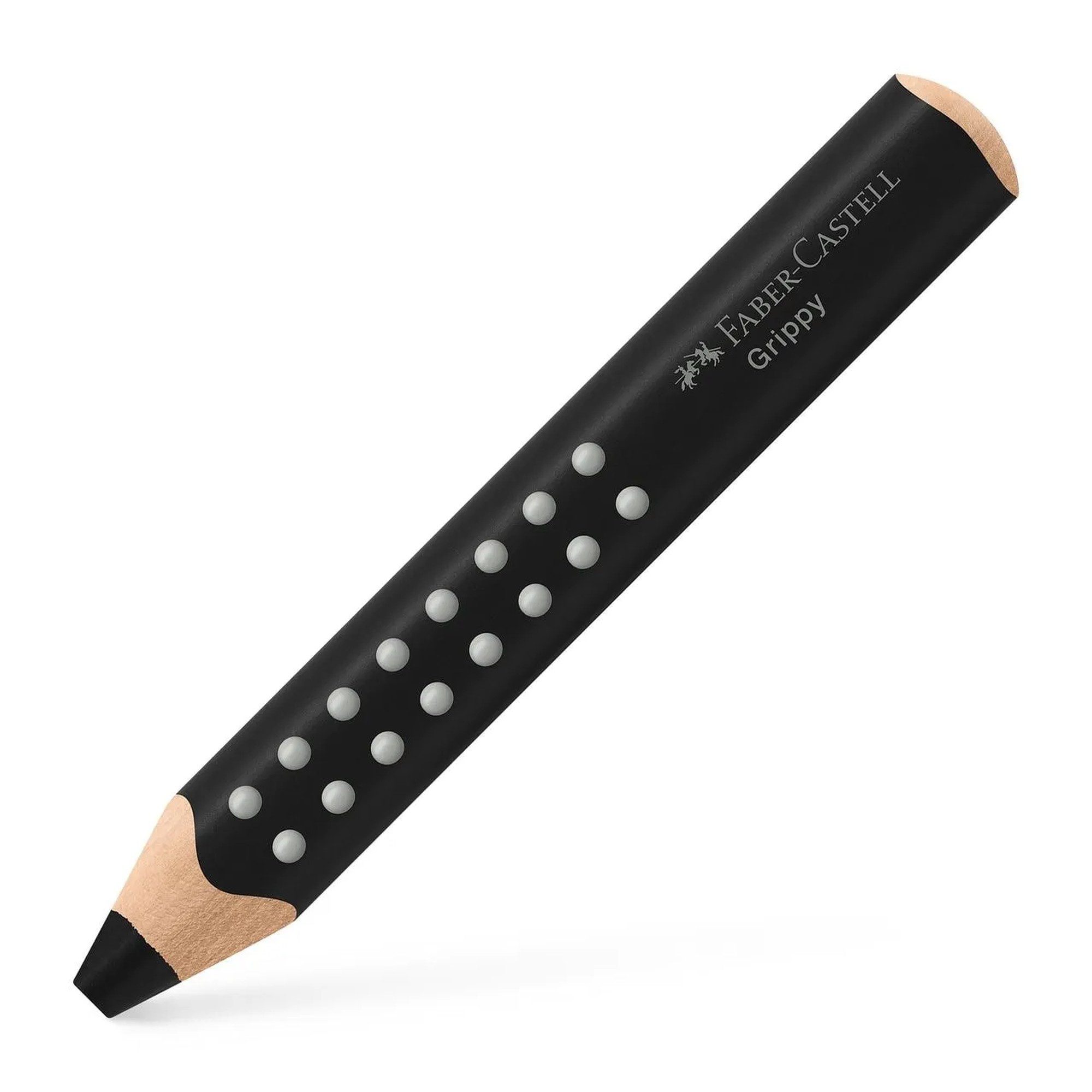 Faber-Castell Buntstift Buntstift für Kinder in Schwarz mit Grip-Zone
