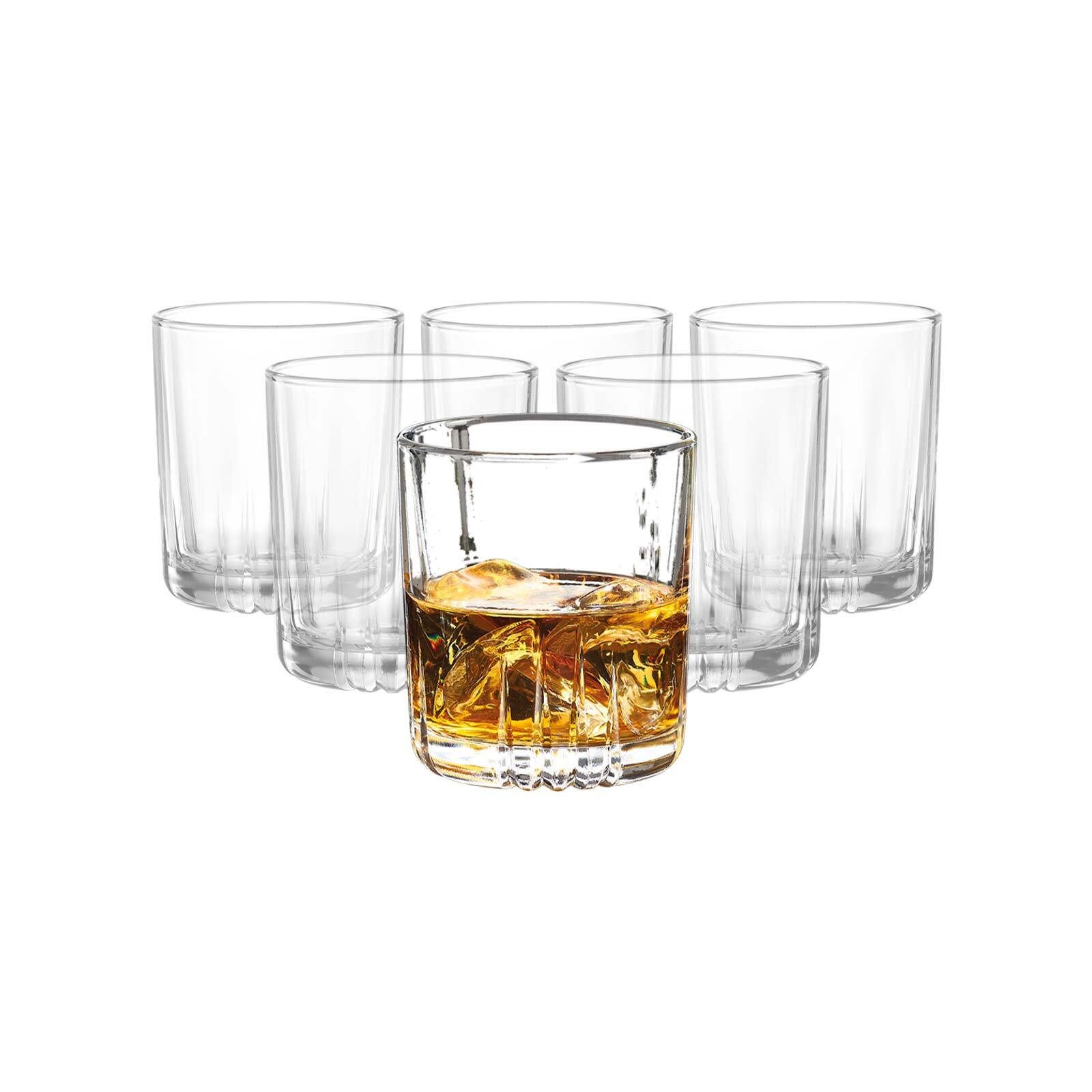 Ritzenhoff & Breker Whiskyglas Macau Whiskygläser 330 ml 6er Set, 6-tlg., Glas