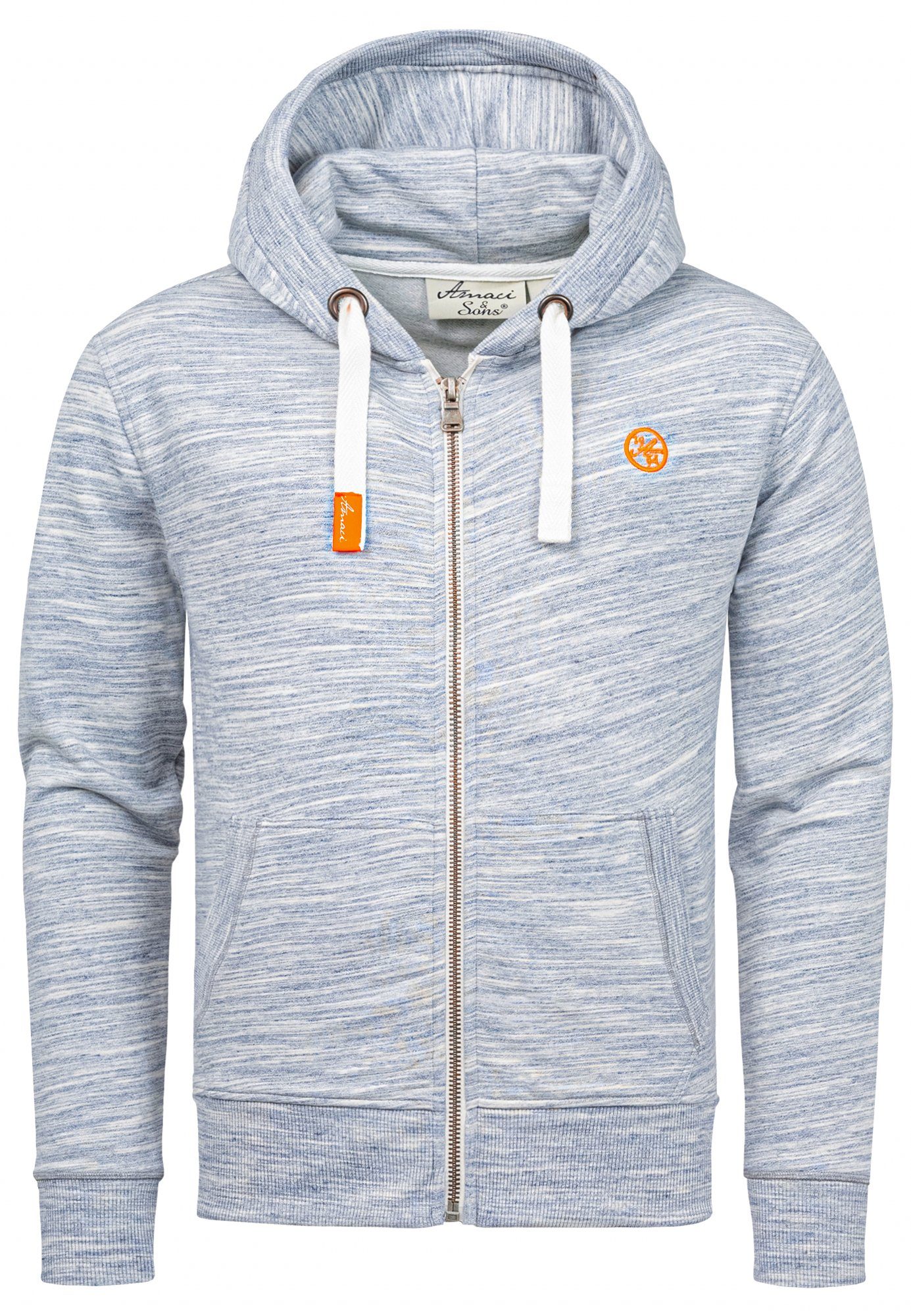 Amaci&Sons Kapuzenpullover MILTON Sweatjacke Herren Kapuzenpullover günstig online kaufen