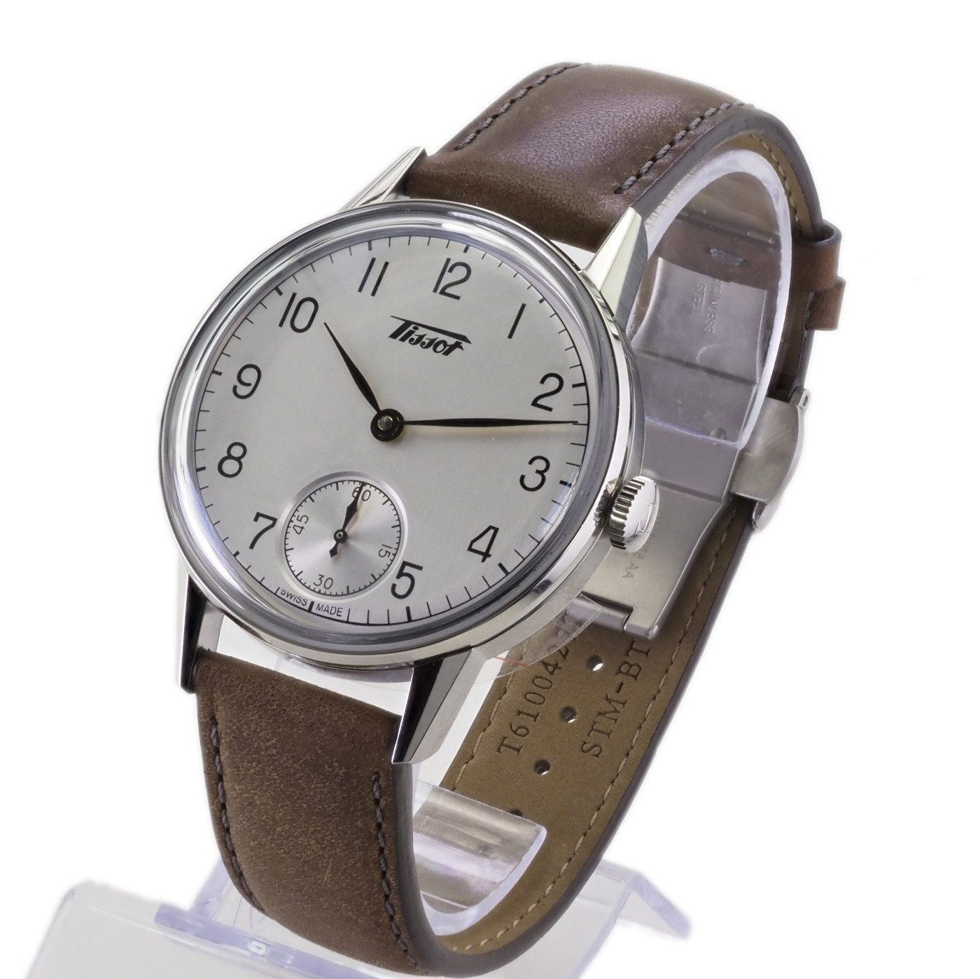 Tissot Automatikuhr Tissot Herren Automatik Uhr Heritage Petite Seconde T1194051603701, (Schwarz)