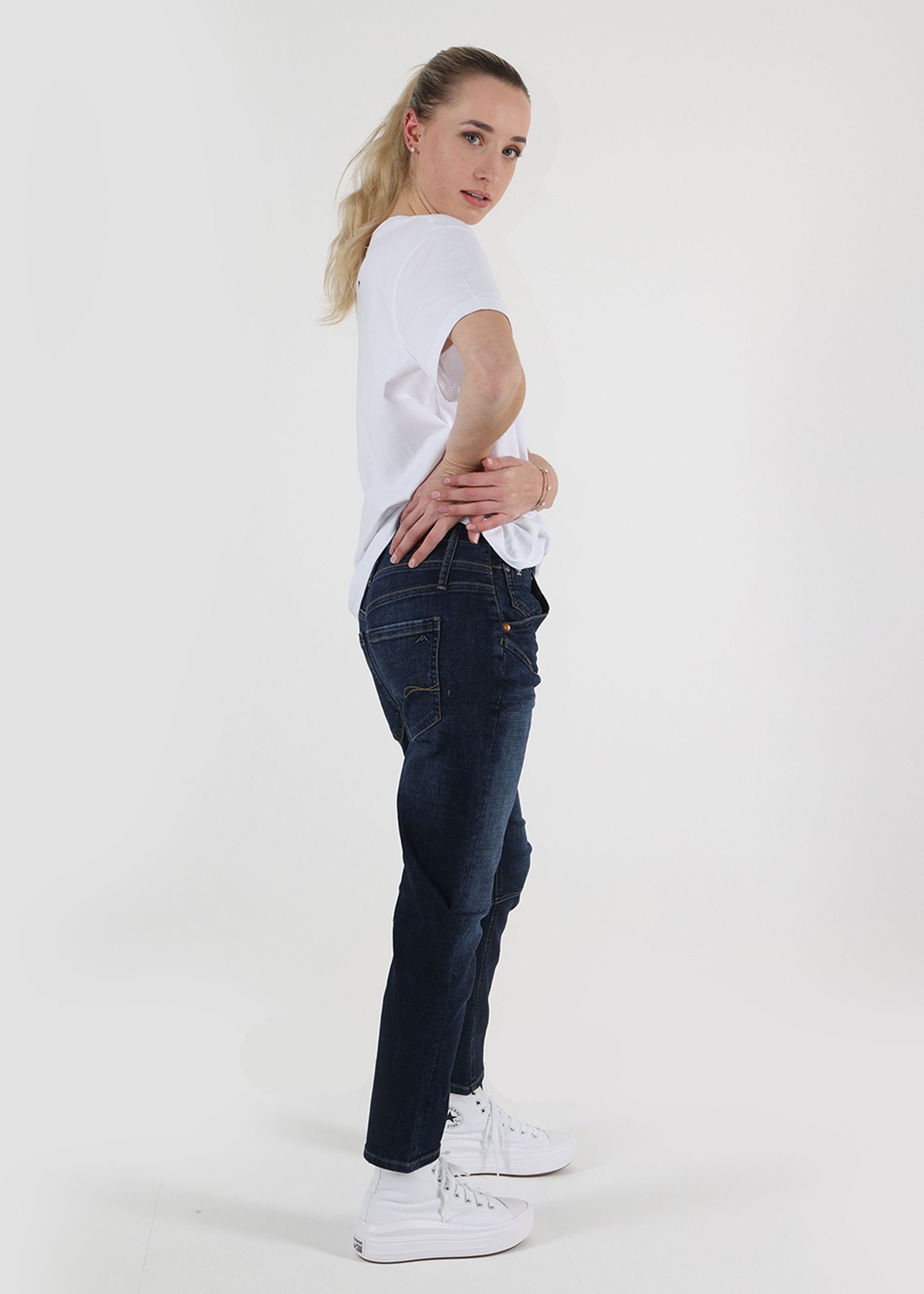 Denim Iris im Miracle Look Blue 5-Pocket-Jeans Stileto of Used