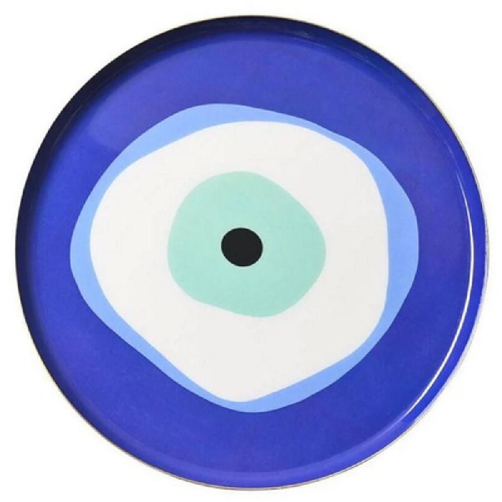 Tablett Dekotablett Love Trays Auge Blau Fatimas Auge (22,9cm)