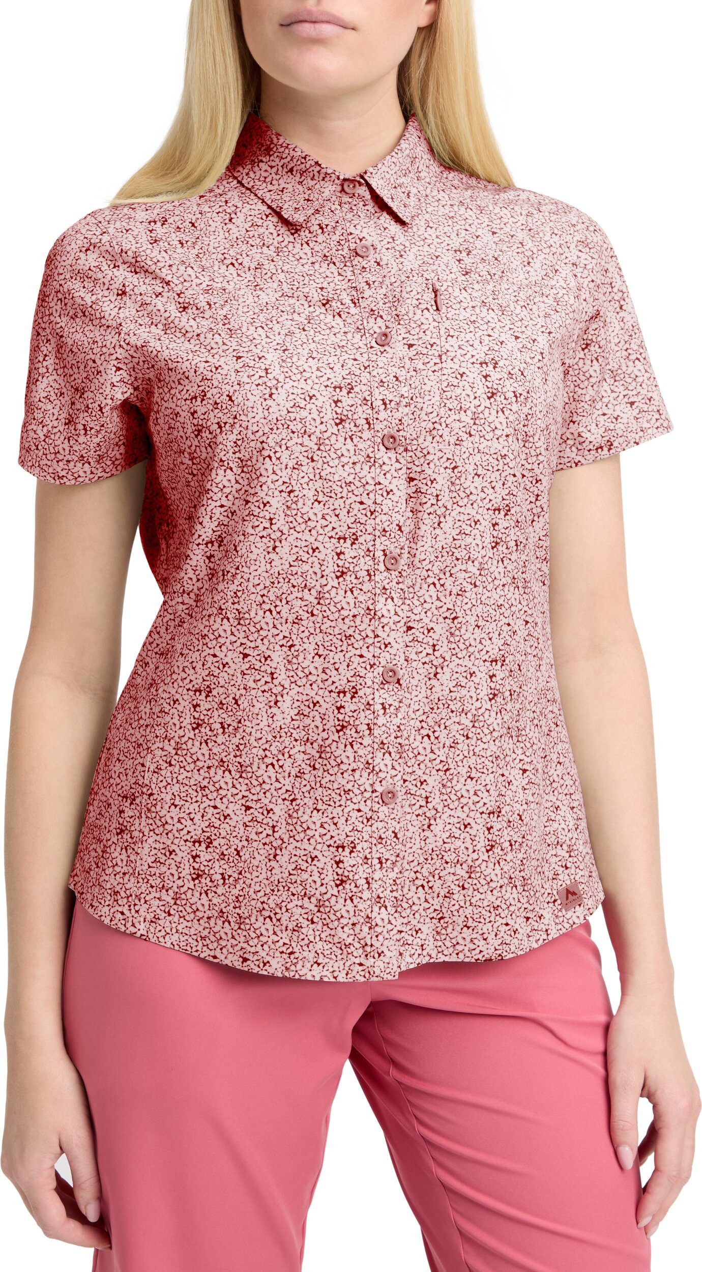 McKINLEY Outdoorbluse Da.-Bluse Palila W AOP/RED/PINK günstig online kaufen
