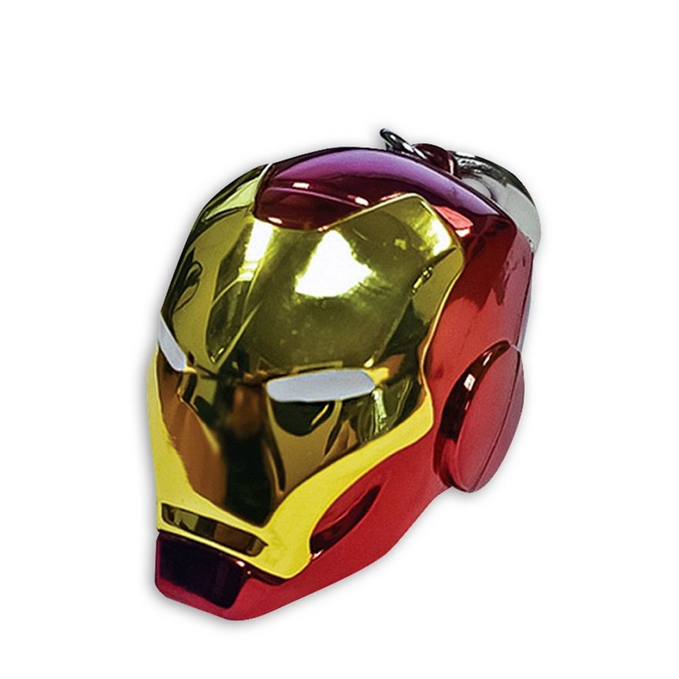SEMIC Schlüsselanhänger Marvel Schlüsselanhänger Iron Man Helm, Trage Iron  Man mit diesem schillernden Schl³sselanhõnger immer mit dir!