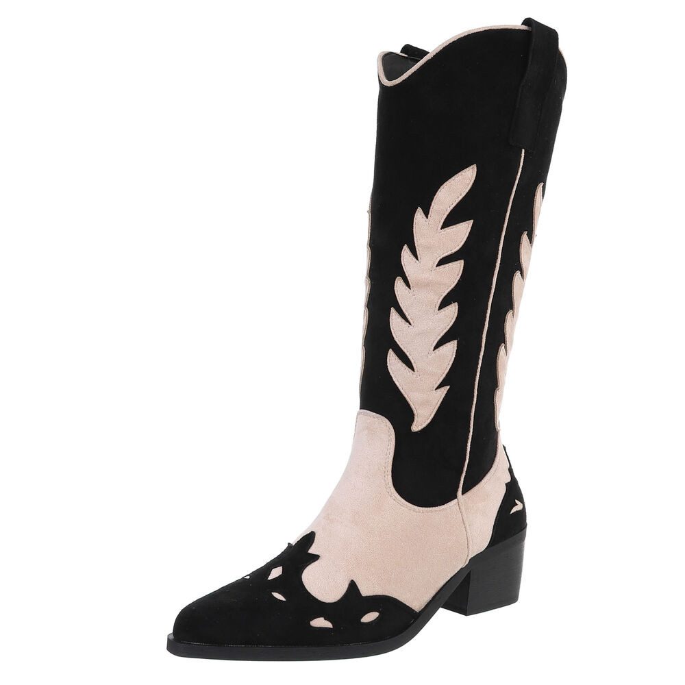 Ital-Design Damen Cowboyboots Western Westernstiefel (88460424) günstig online kaufen