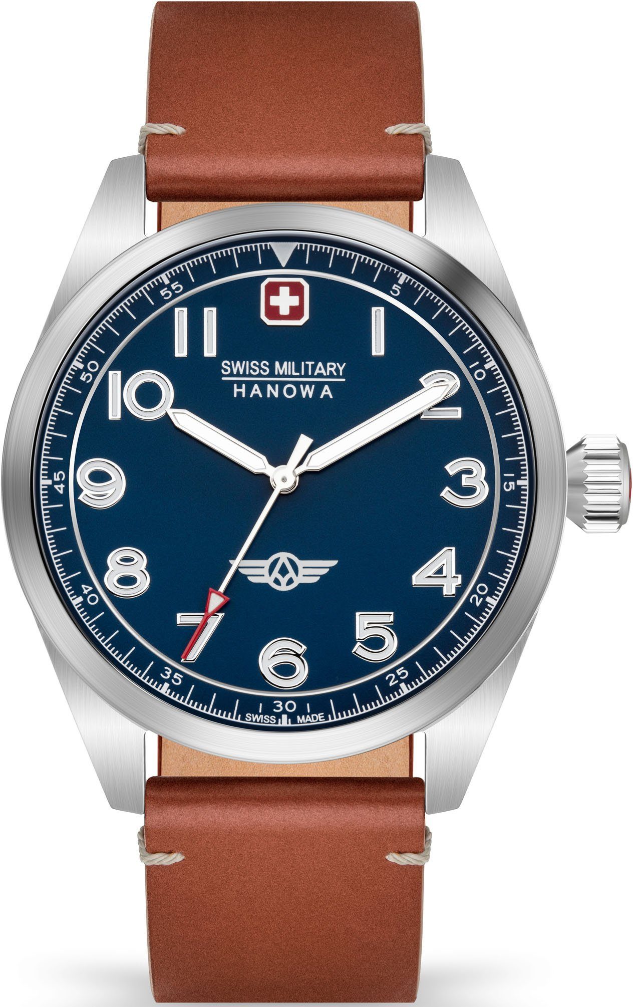 Swiss Military Hanowa Schweizer Uhr FALCON, SMWGA2100402 Blau | Quarzuhren