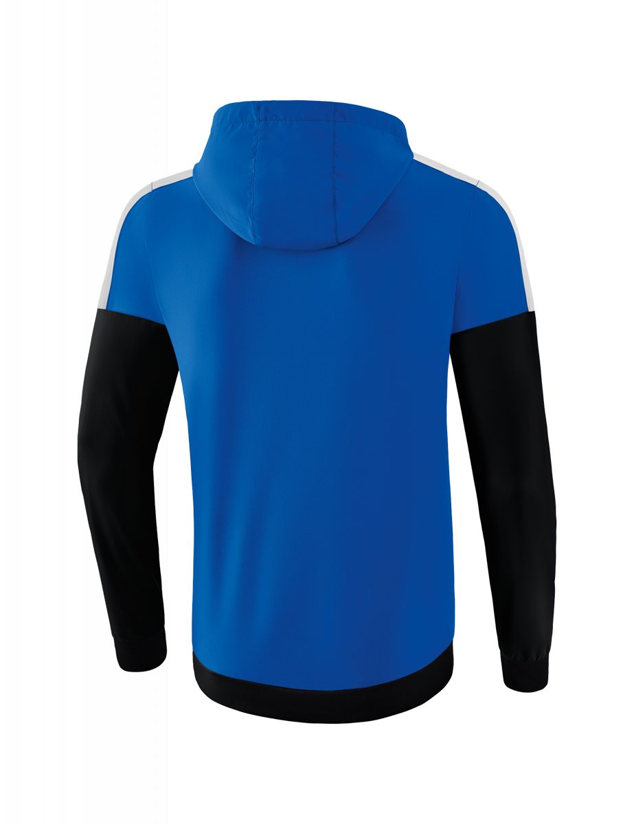 Erima Trainingsjacke Squad Tracktop Jacke mit Kapuze royal/schwarz/weiss He günstig online kaufen