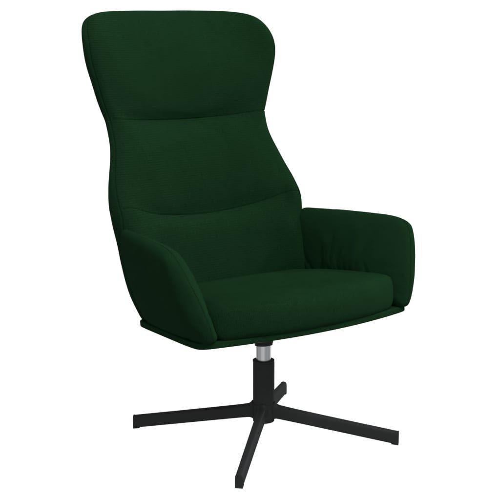 vidaXL Sessel Relaxsessel Dunkelgrün Samt (1-St) günstig online kaufen