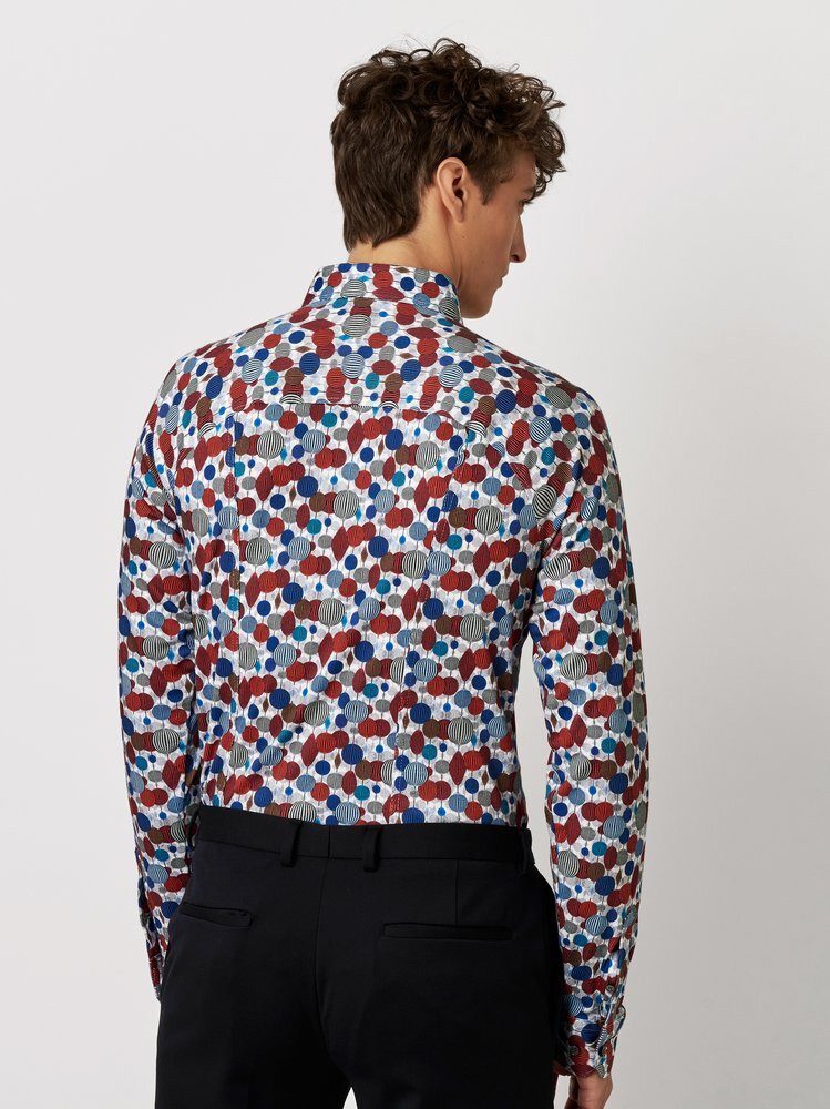 DESOTO Businesshemd Casual Kent mit Kent Kragen