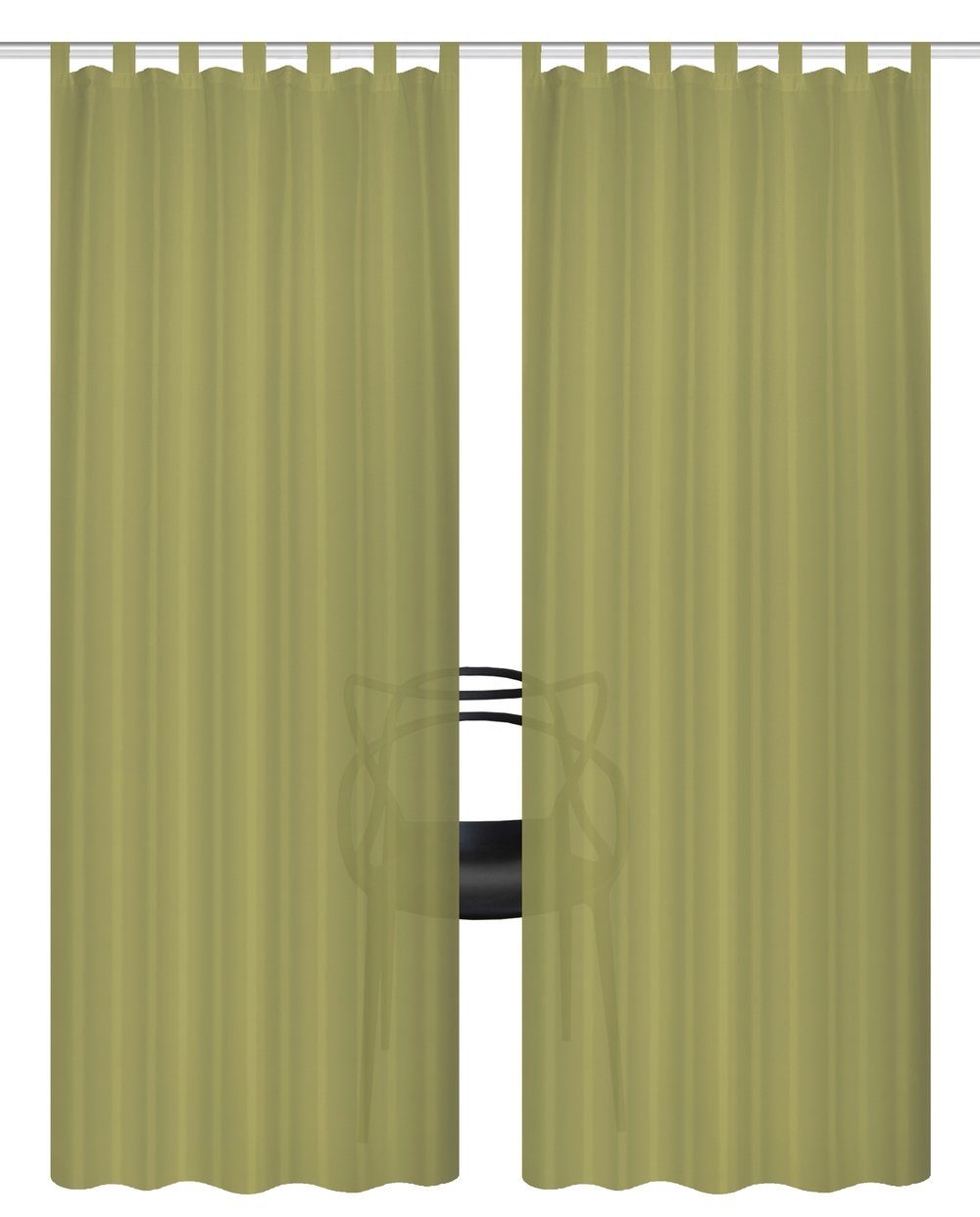 Schmidt Gard Vorhang Schlaufenschal FERSKEN, 245x130 günstig online kaufen