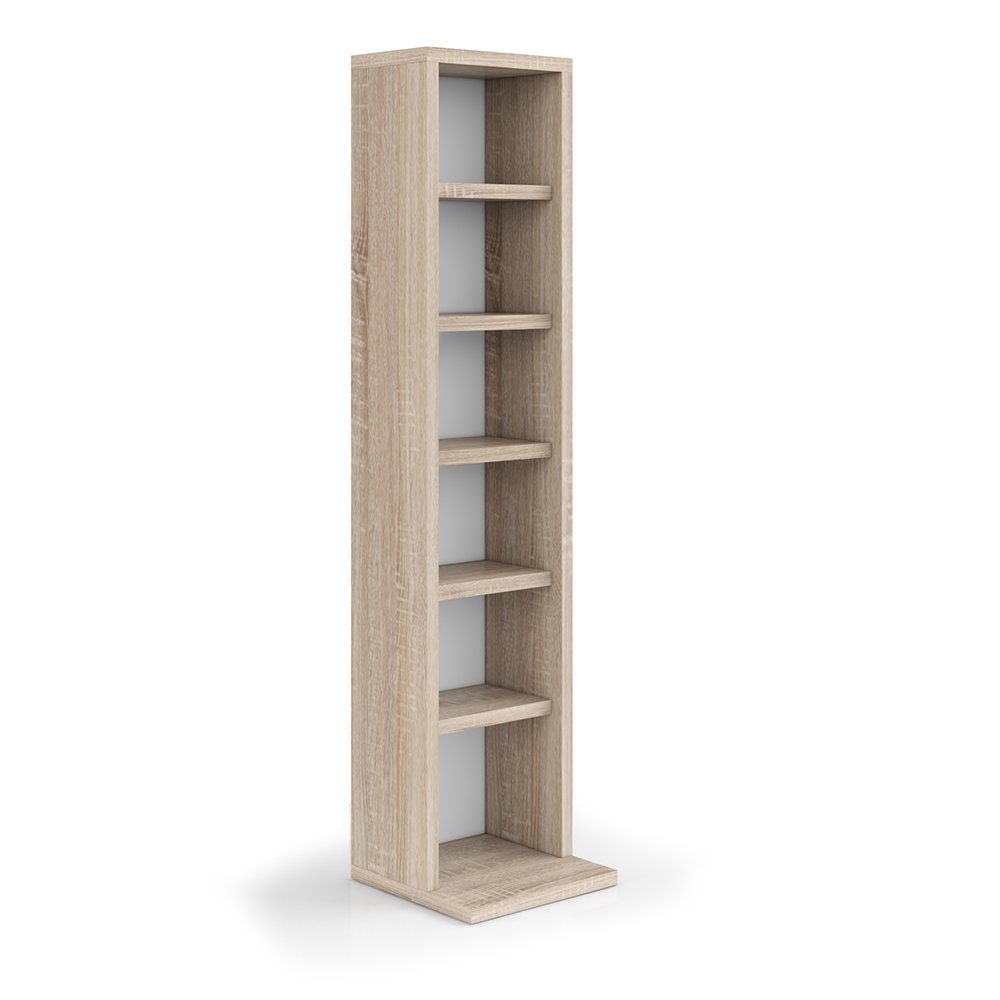 Vicco CD-Regal, Sonoma, 21 x 91.8 günstig online kaufen