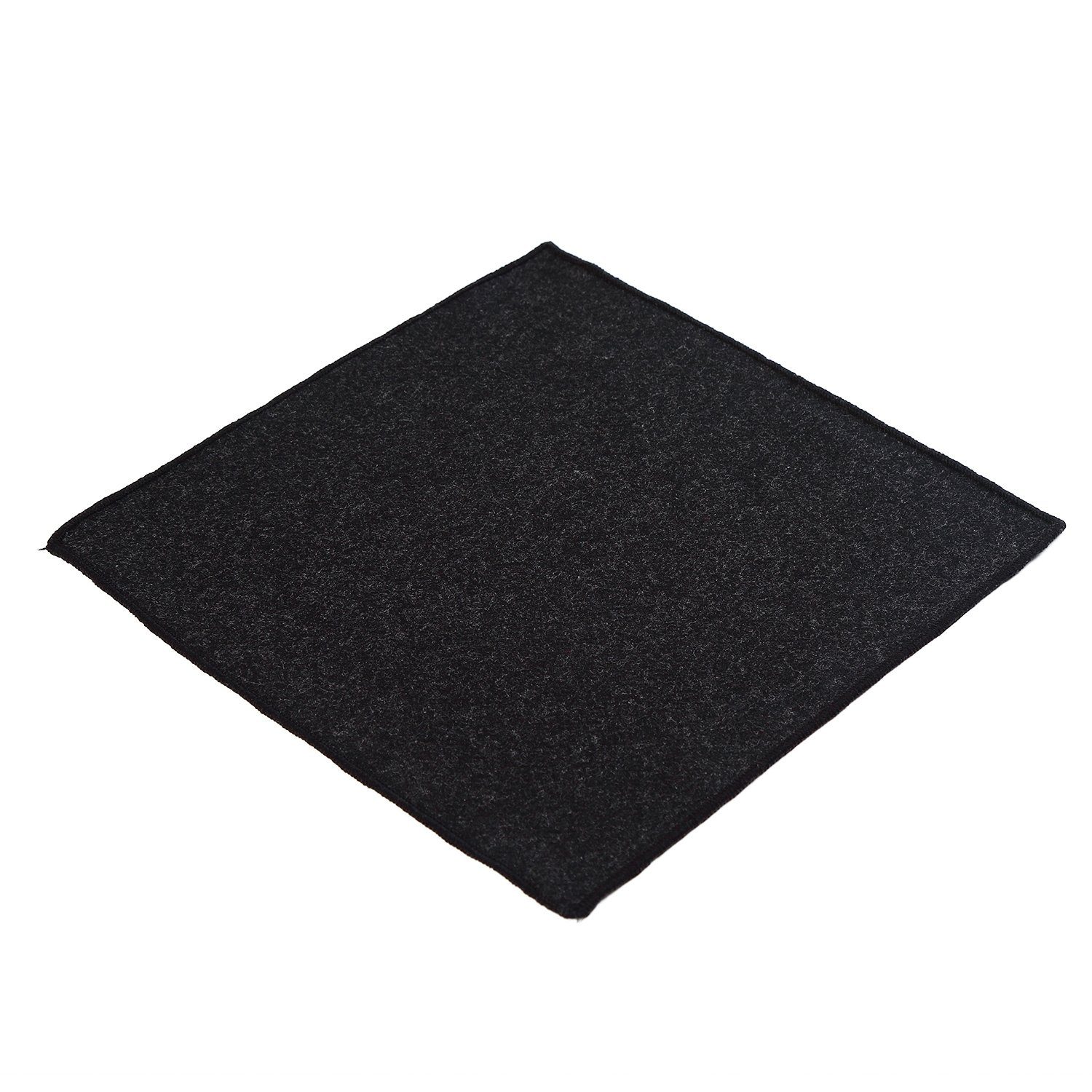 DonDon Einstecktuch DonDon Einstecktuch Tweed Style einfarbig, (Packung, 1-St), zum Falten, Tweed-Look