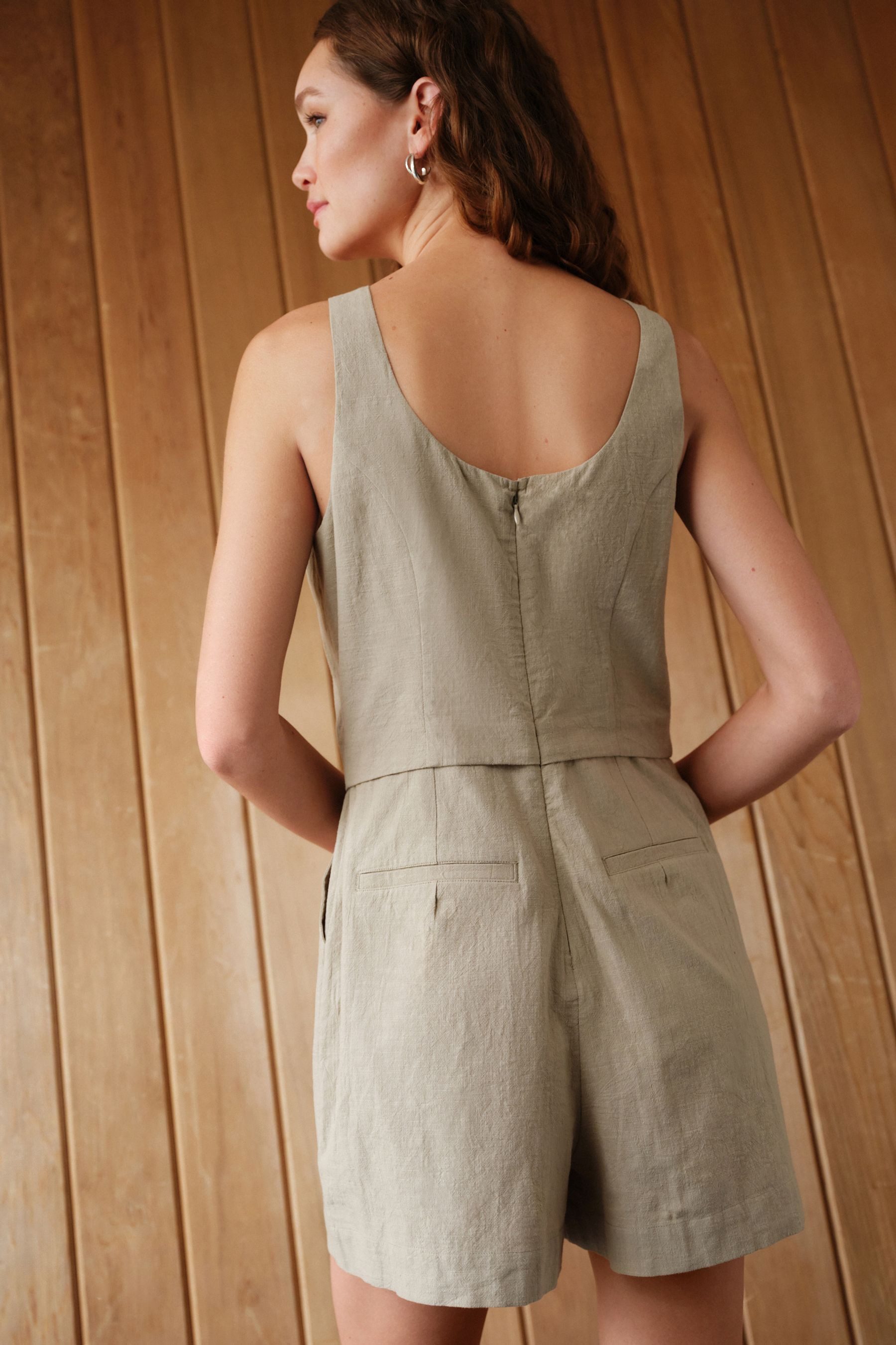Next Playsuit Ärmelloser Playsuit mit Weste günstig online kaufen