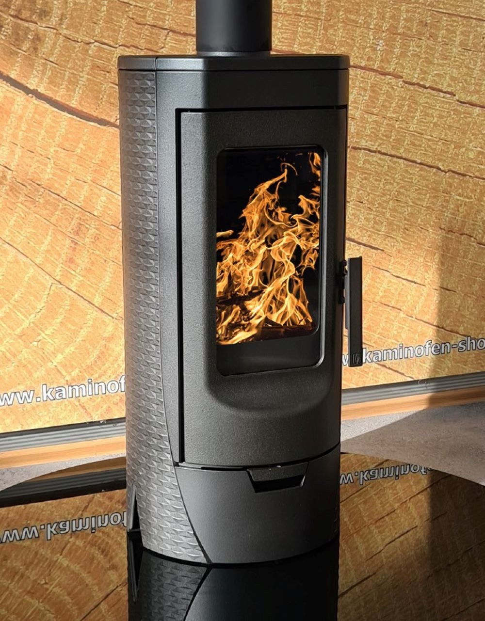 Plamen Kaminofen Plamen Tara - freistehender Holzofen aus Gusseisen, 6 kW