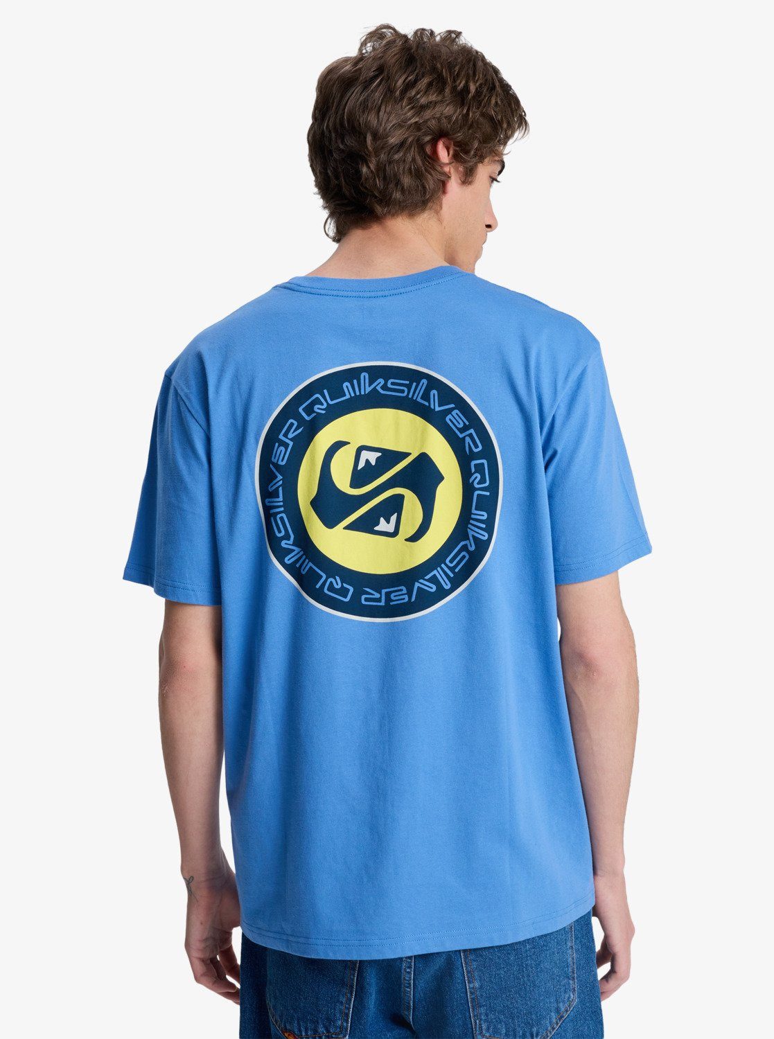 Quiksilver T-Shirt EV DUALITY SHORT SLEEVE Kurzarm-Design, aus Baumwolle, erhältlich in den Größen S bis XXL