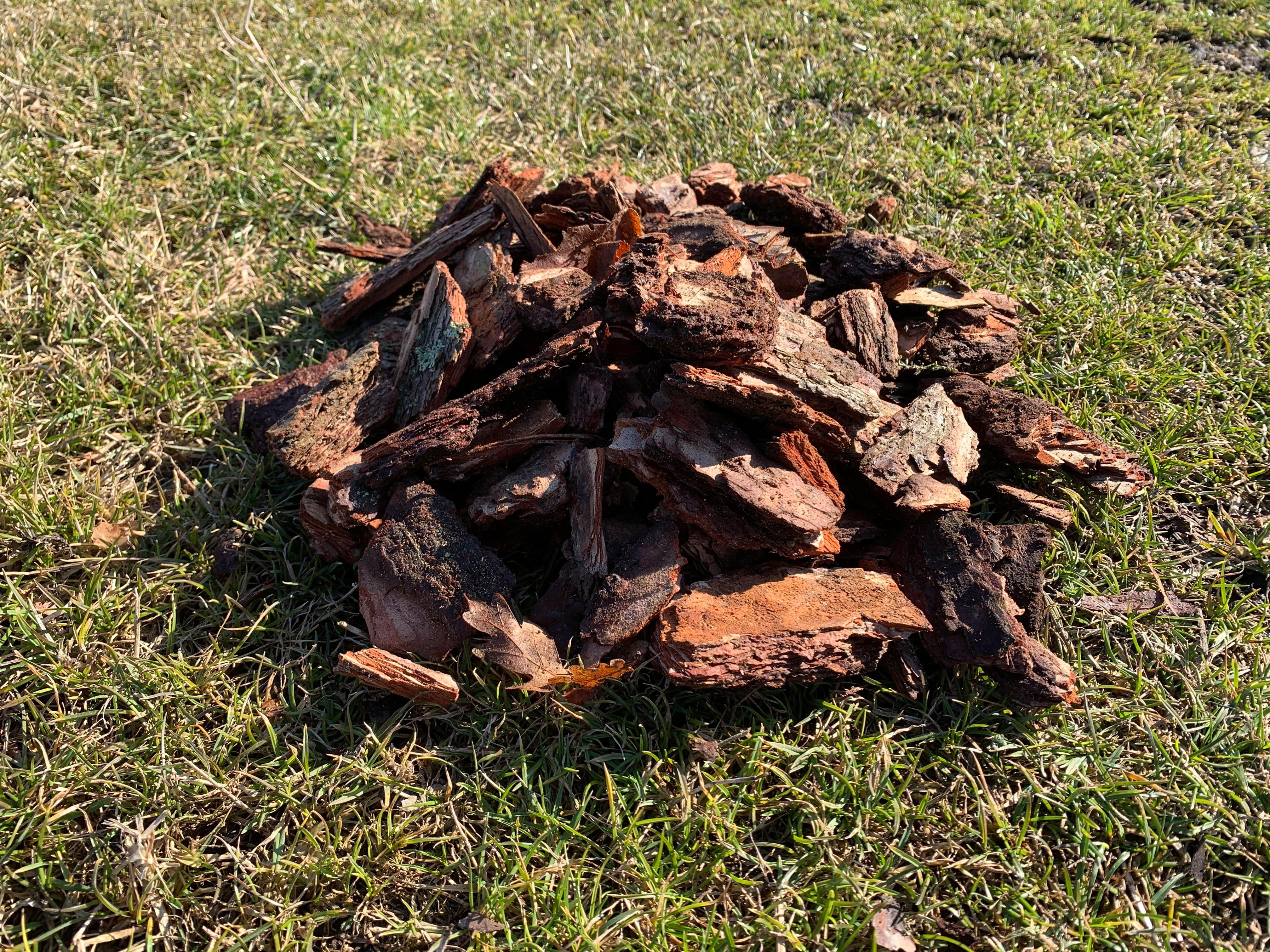 DM-Handel Pinienrinde Rindenmulch Gartenpinie 10-30 mm, 30-70 mm, 70-100 mm, (klein, mittel, grob, Piniendekor in PREMIUM Qualität), Naturprodukt, guter Schutz, vielseitig einsetzbar