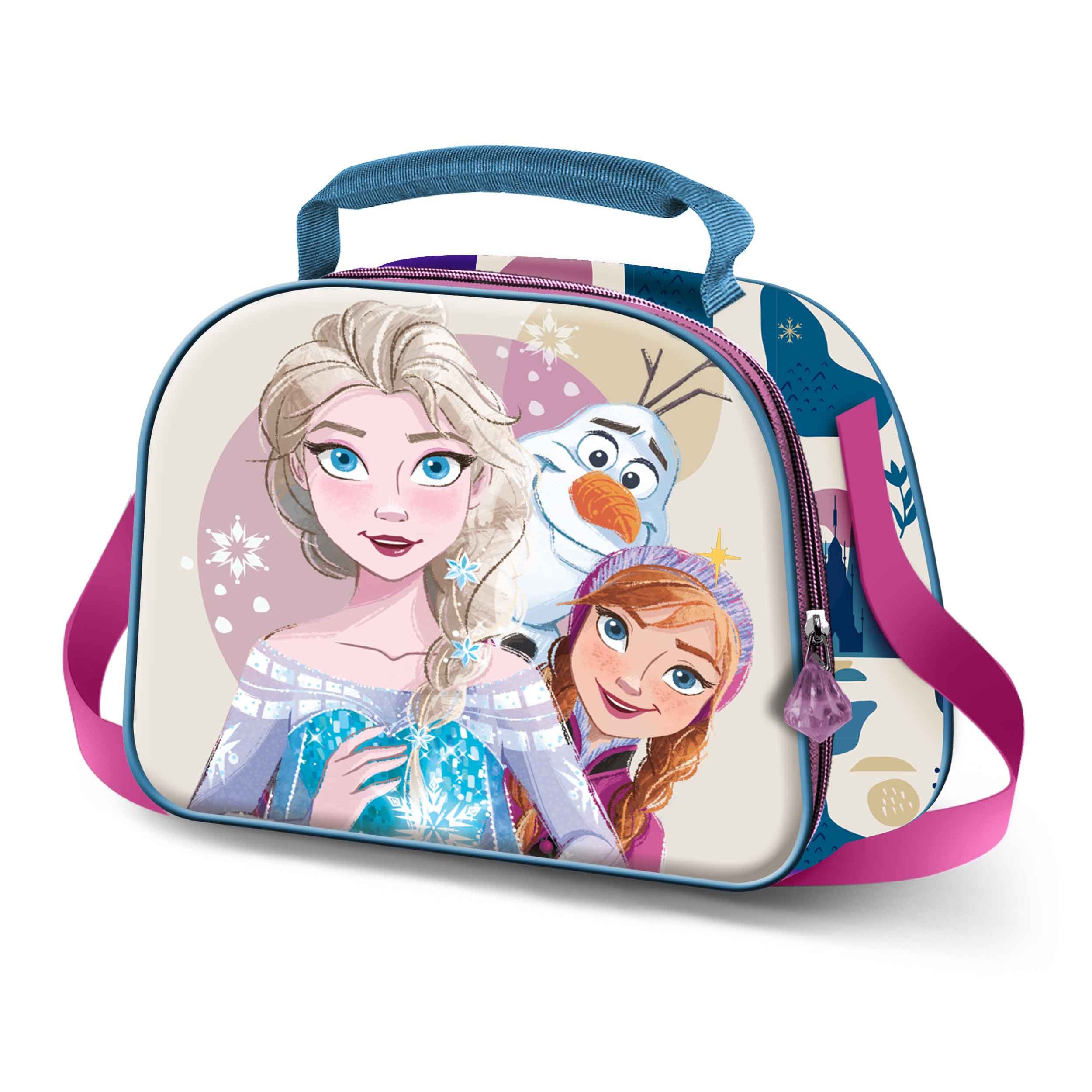 Karactermania Kindergartentasche Eiskonigin Elsa Picknicktasche Fruhstuckstasche Vorschultasche Isolierende Innenauskleidung