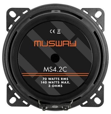 Musway MS4.2C 10cm Lautsprecher System Auto-Lautsprecher (Musway MS4.2C - 10cm Lautsprecher System)