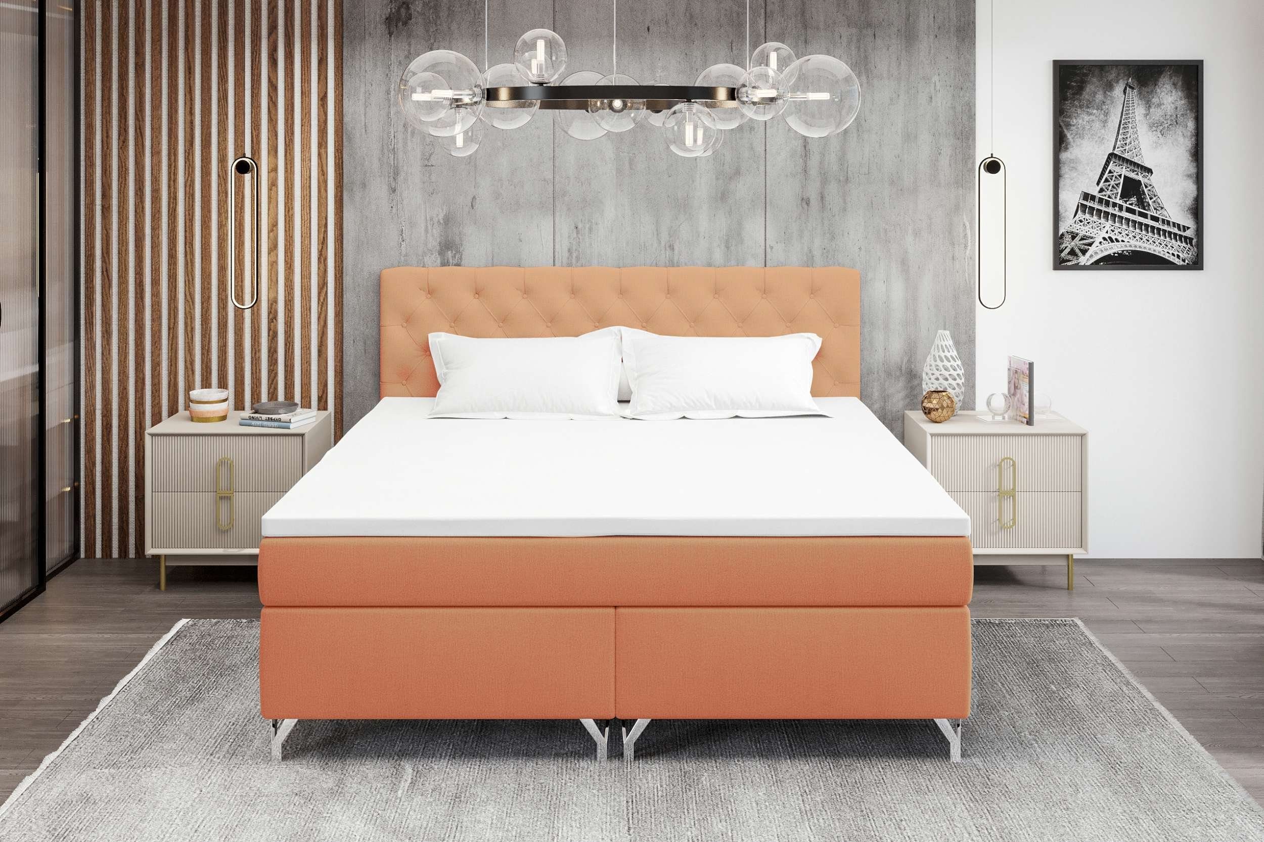 99rooms Boxspringbett Prestige (Schlafzimmerbett, Bett), 140/160/180 günstig online kaufen