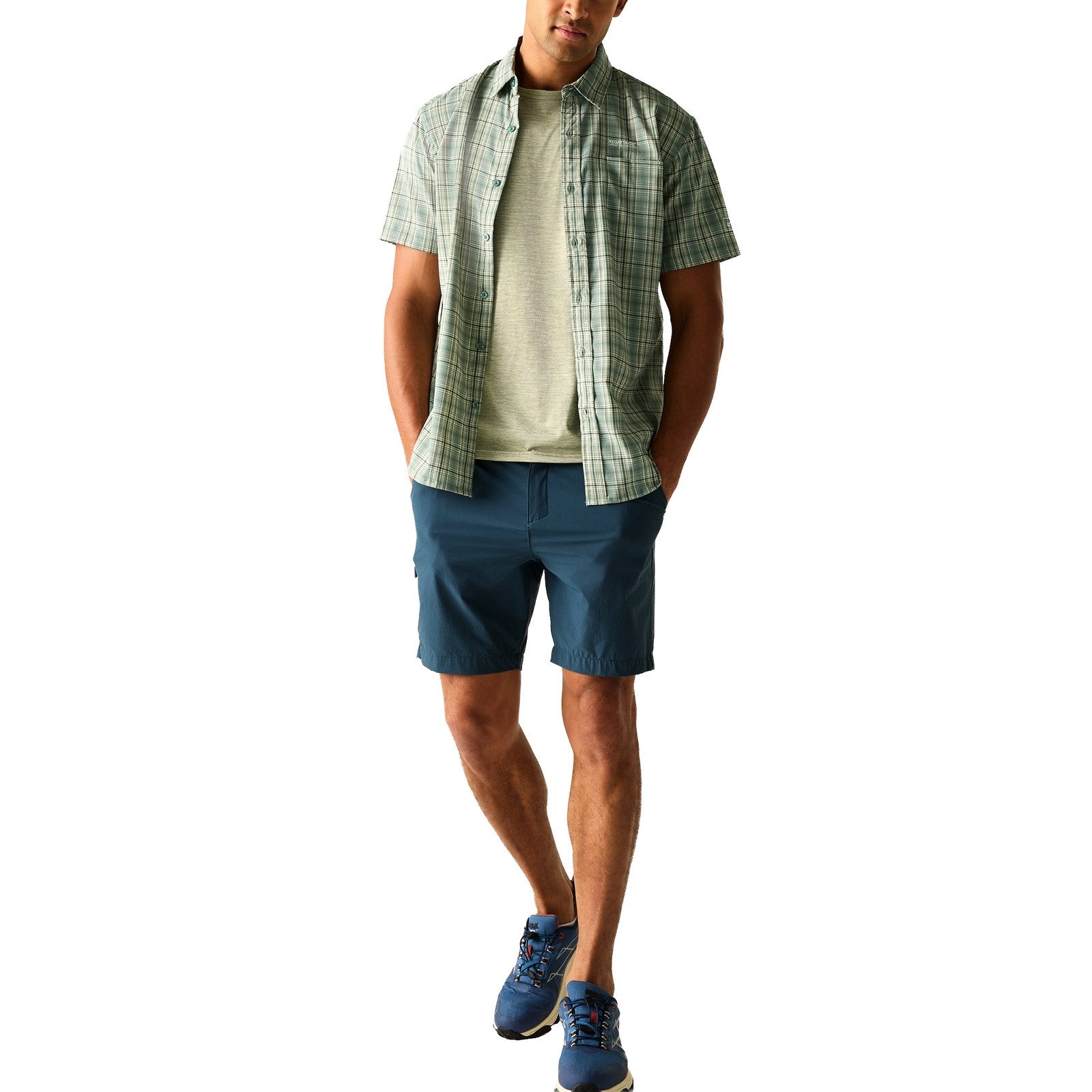 Regatta Funktionshemd Begarno Short Sleeve Shirt mit Brusttasche