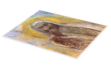 Posterlounge Poster Odilon Redon, Christus schweigt, Malerei