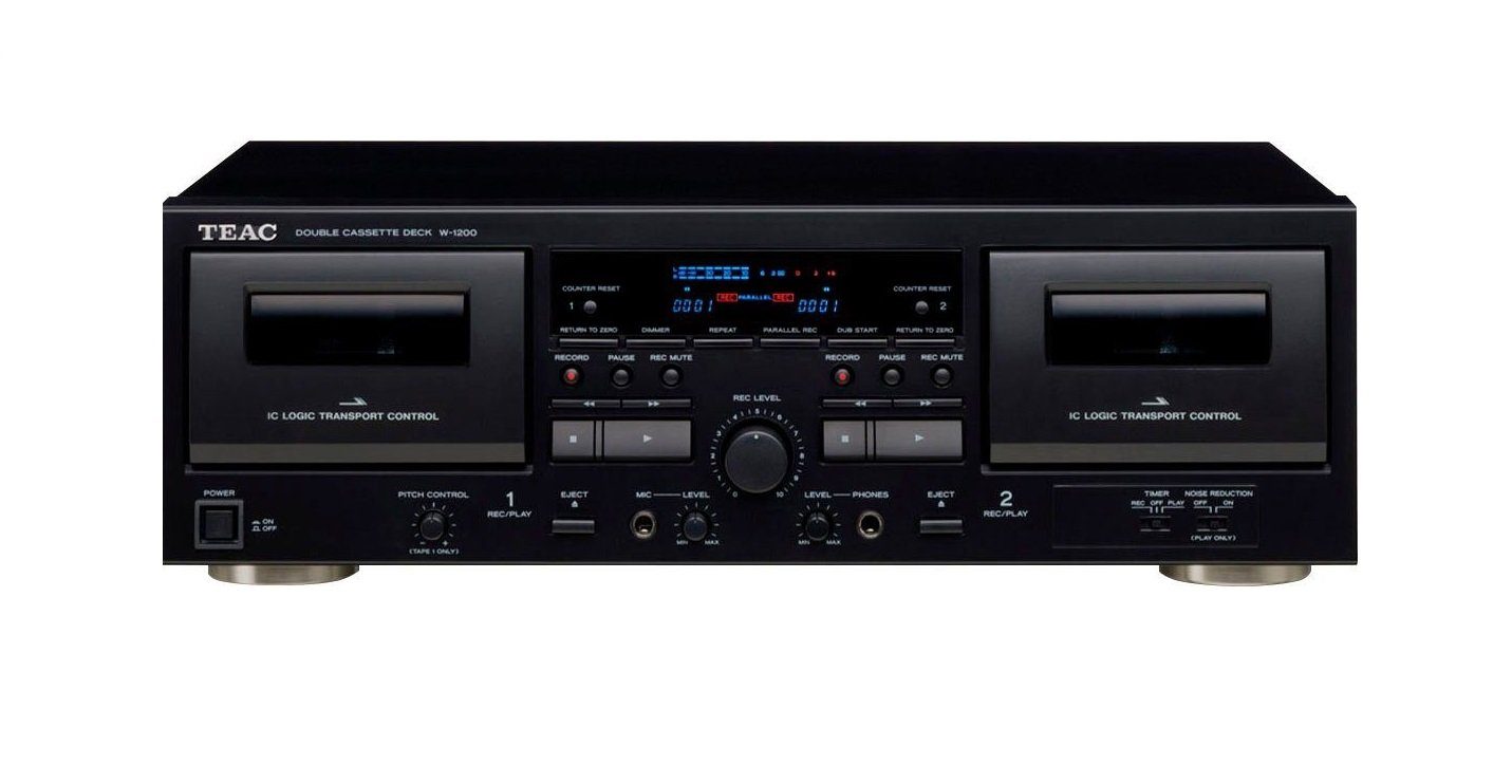 TEAC W-1200 Tape Deck Kassetten Player