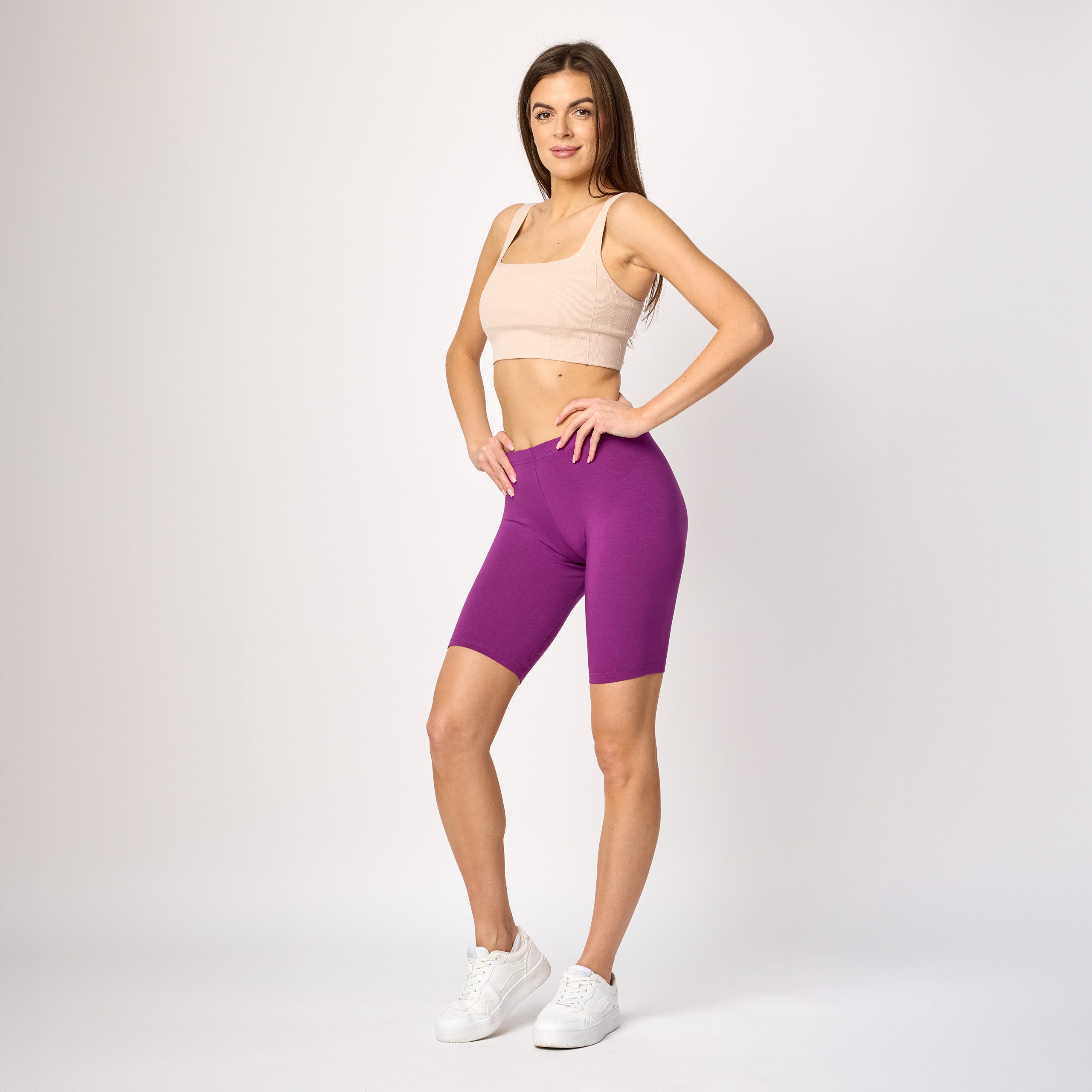 Bellivalini Leggings Damen Shorts aus Viskose günstig online kaufen