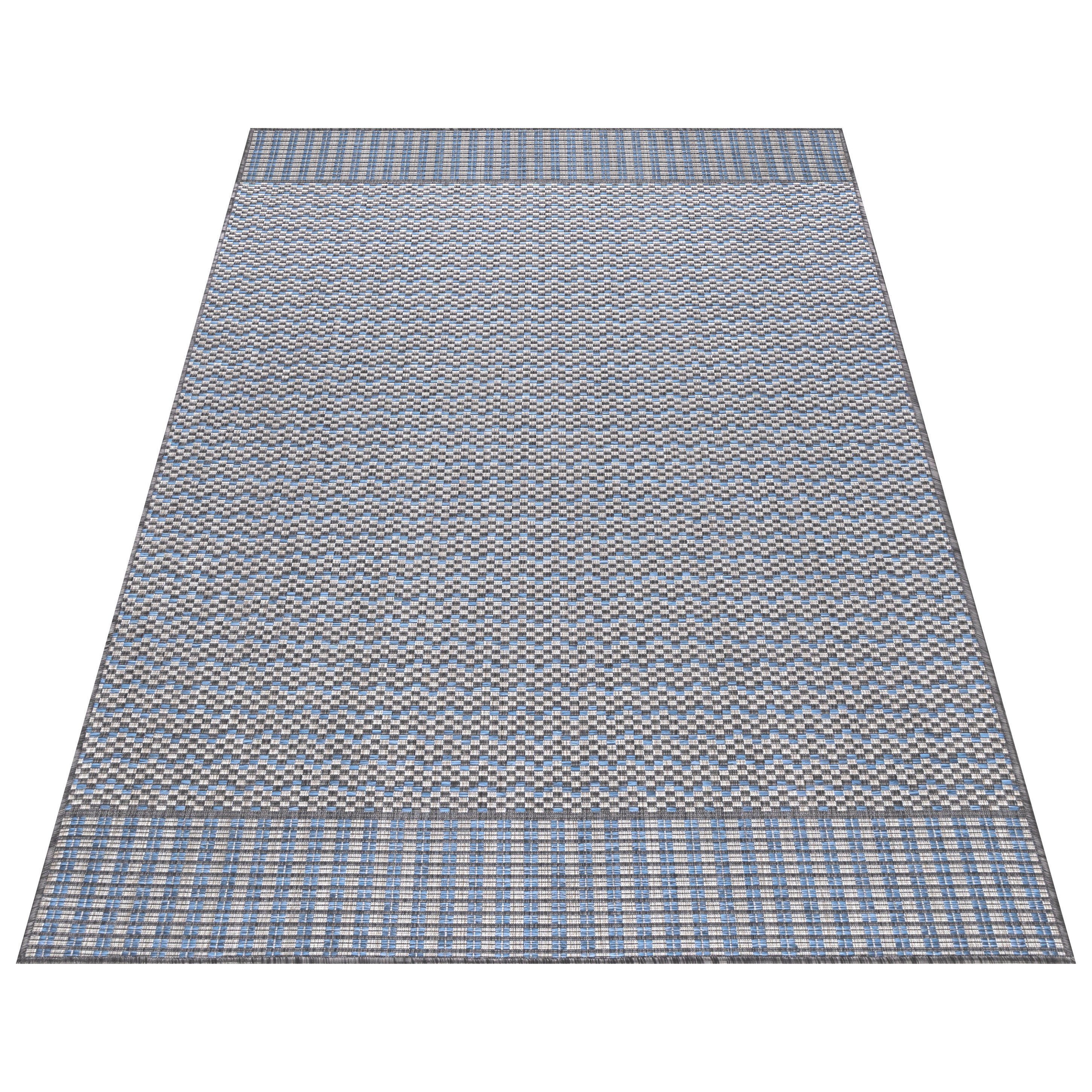 Outdoorteppich SUNNY 4419, Ayyildiz Teppiche, rechteckig, Höhe: 5 mm, Pflegeleicht / Strapazierfähig / In- und Outdoor geeignet