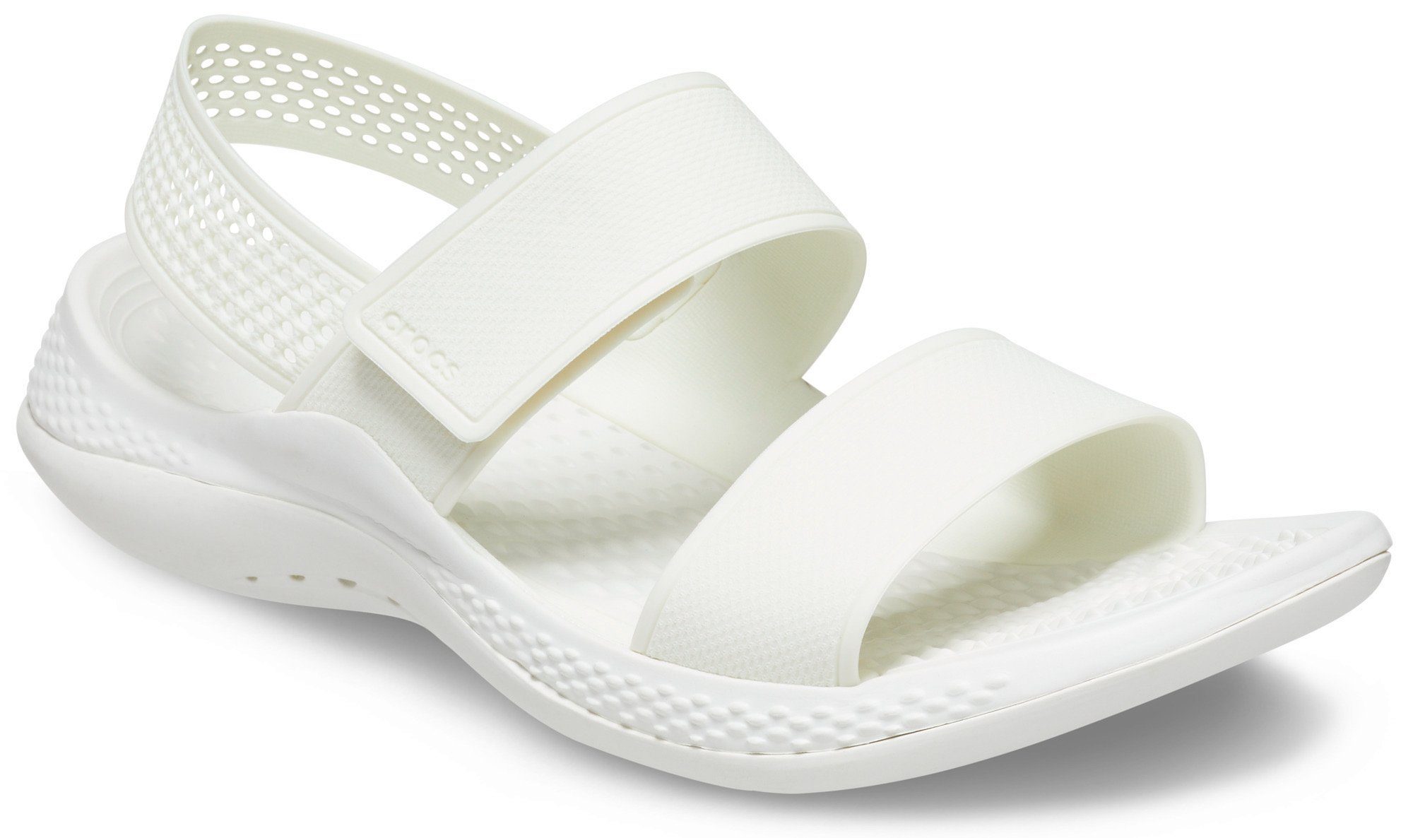 Crocs LiteRide 360 Sandal Sandale mit flexibler Laufsohle weiß